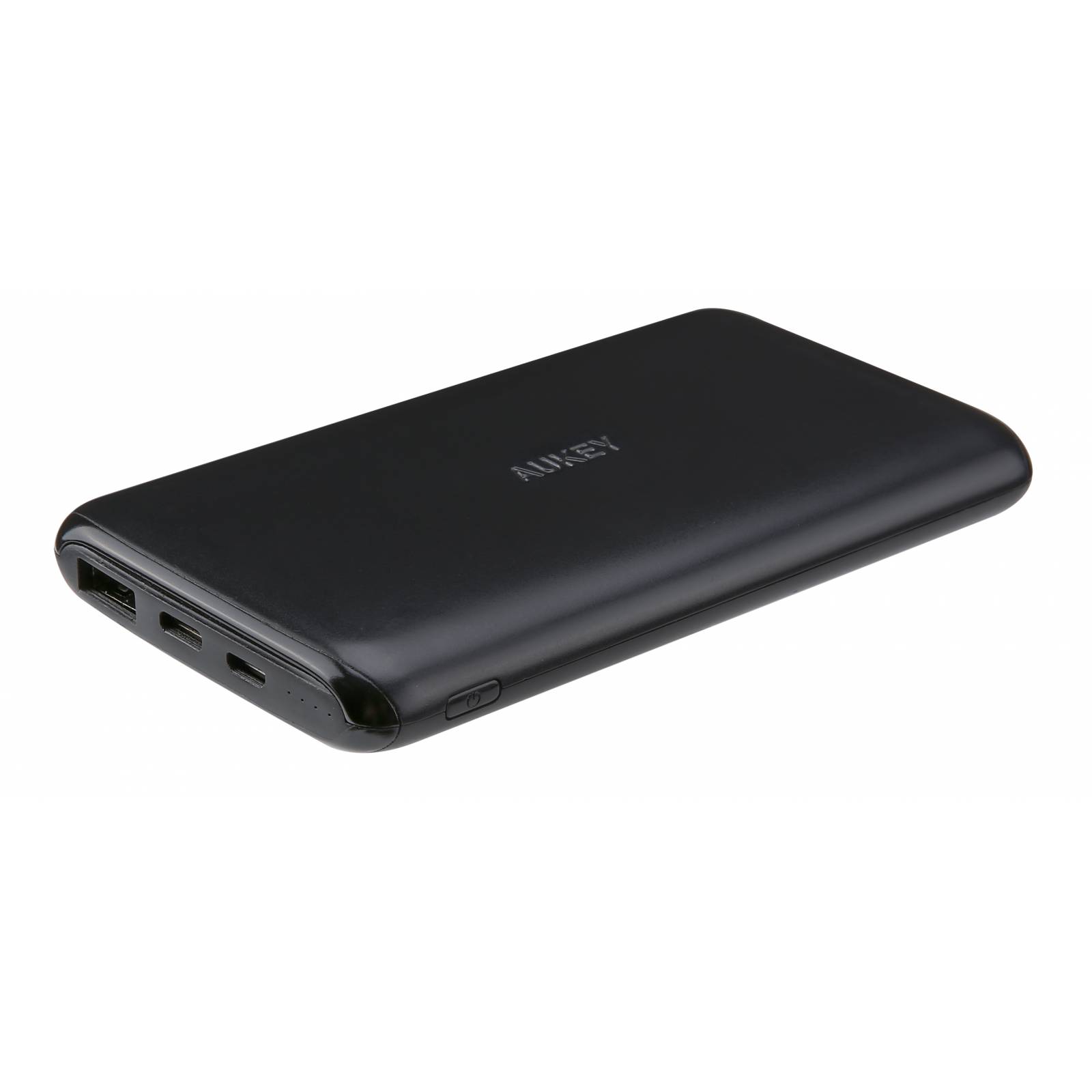Batería Portátil Aukey 10,000mAh 15W USB-A/USB-C/Micro-USB Negro PB-XN10