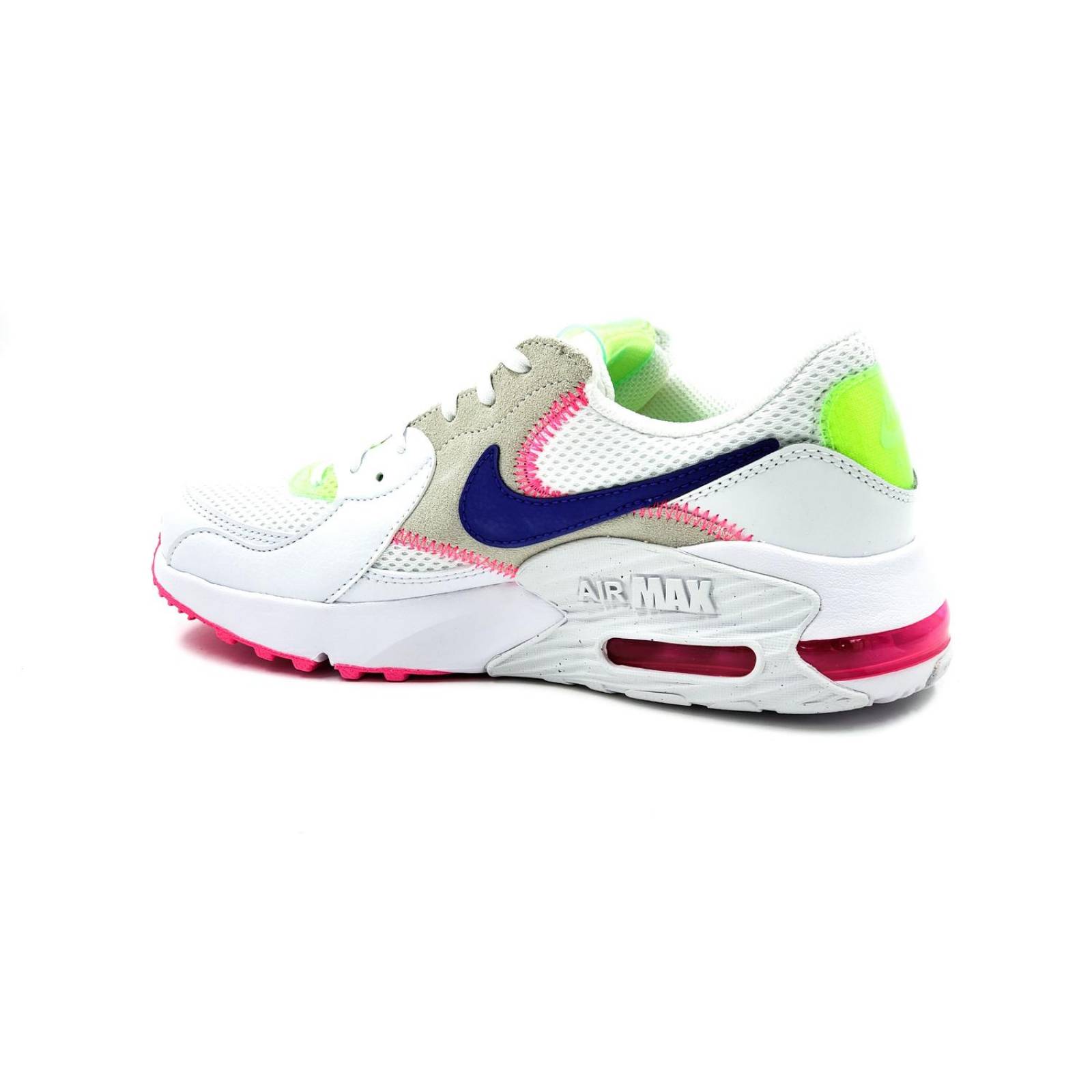 Tenis Nike Air Max Excee AMD DD2955100 Blanco/Verde-Mujer 