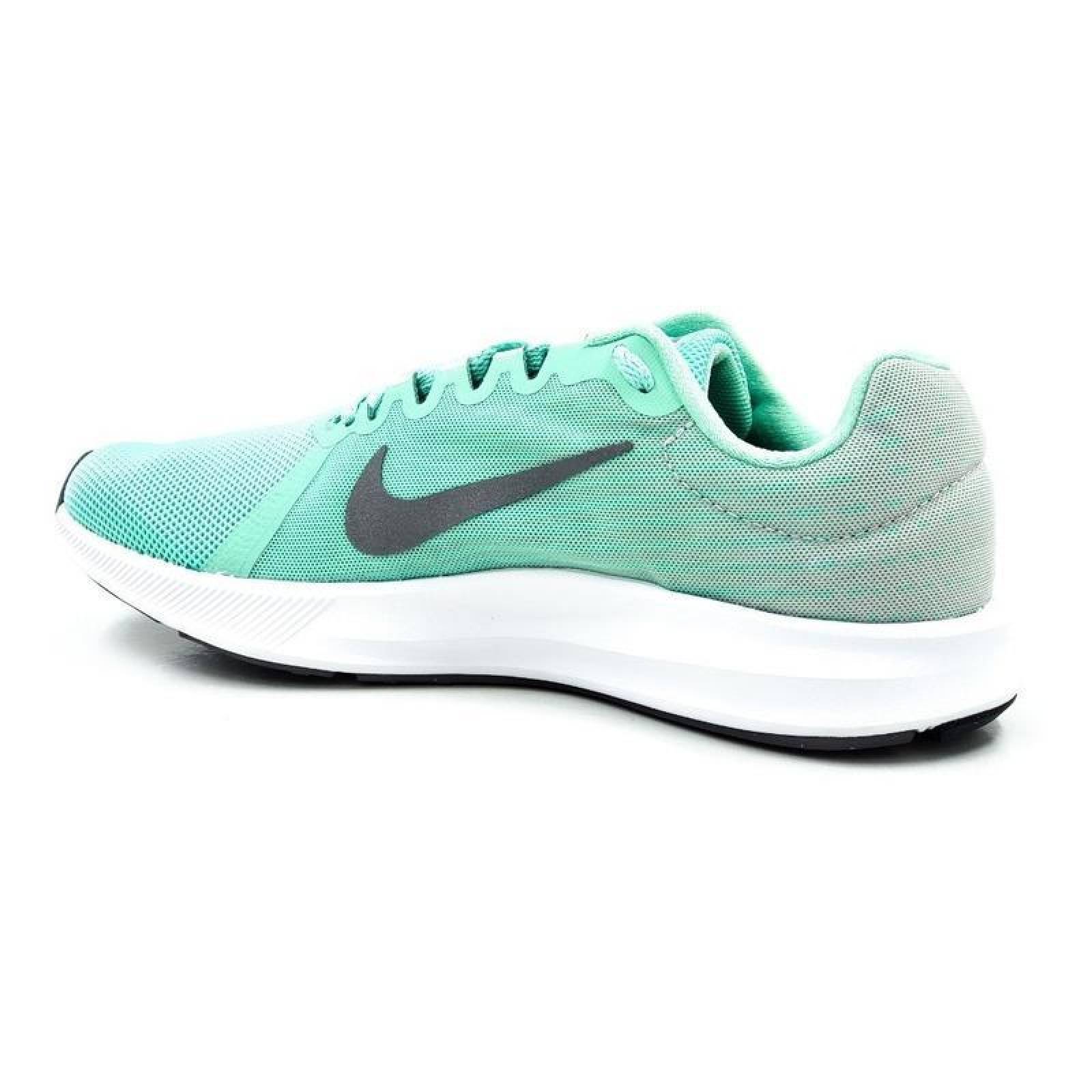Nike Wmns Downshifter 8 908994300 Verde-mujer/ 100% Original 