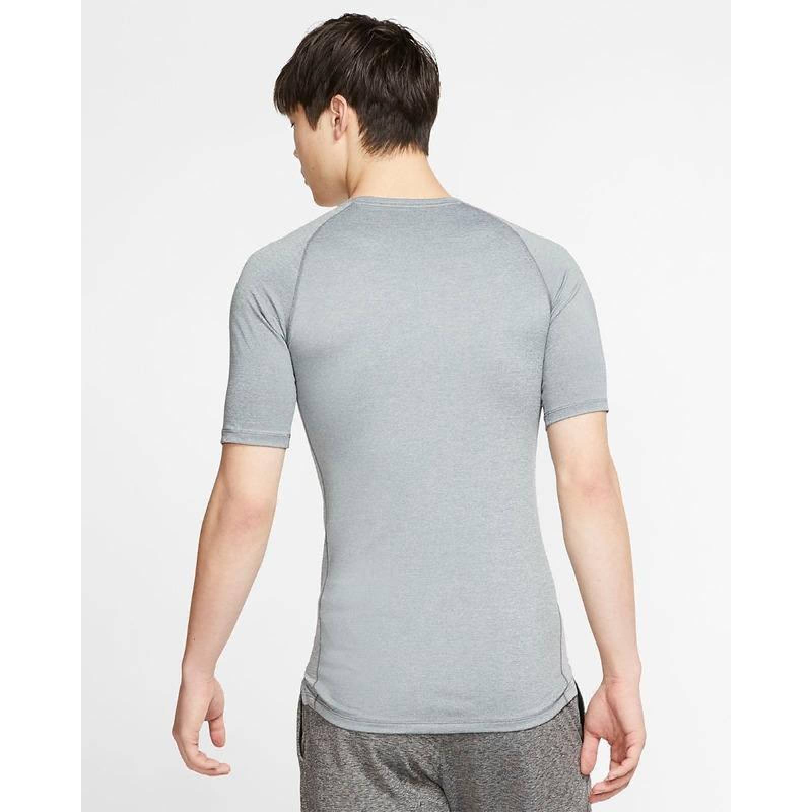 Playera Nike Pro Gris Par Hombre Bv5631-085/100% Original 