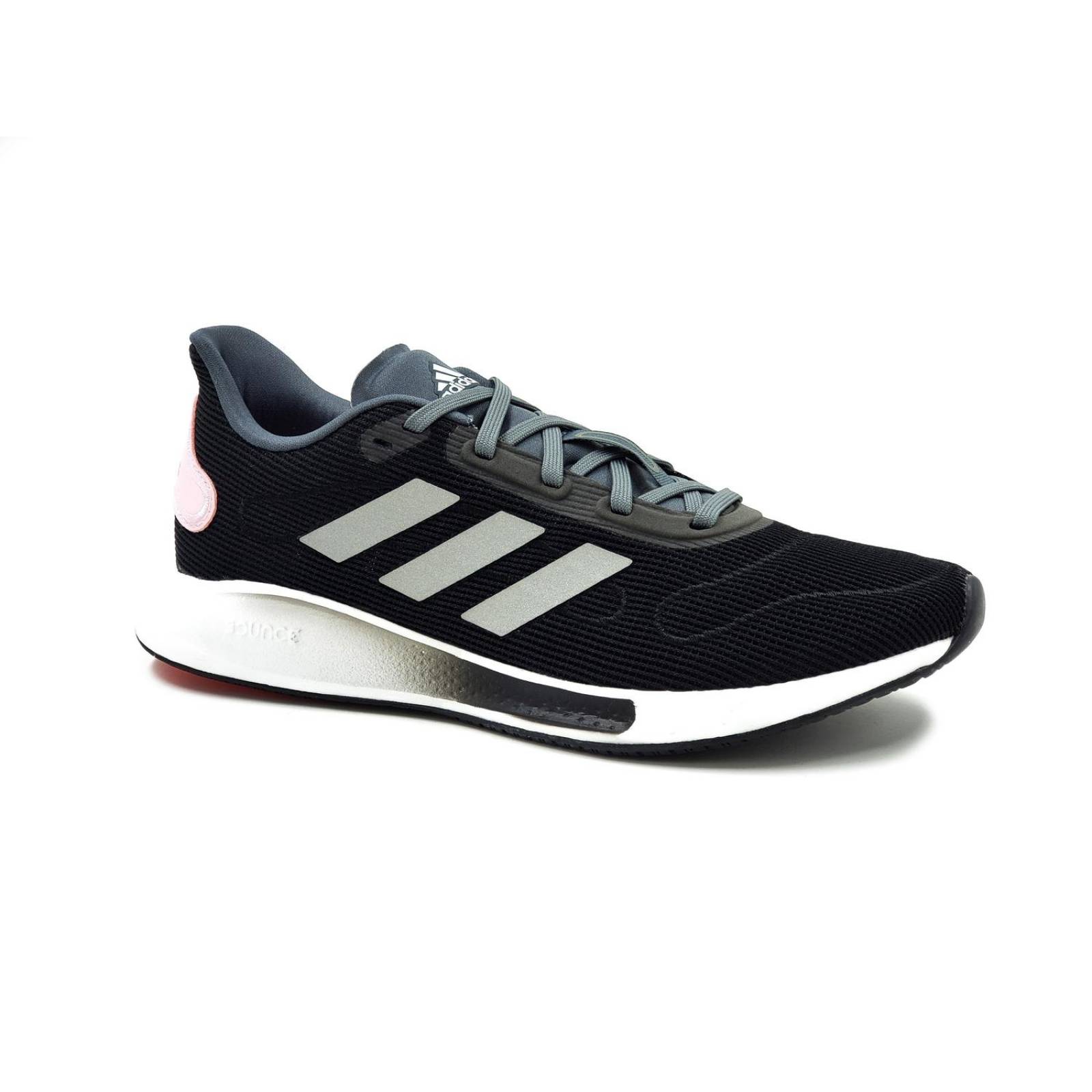 Tenis Adidas Galaxar Run W FW1185 Negro/Gris-Mujer 