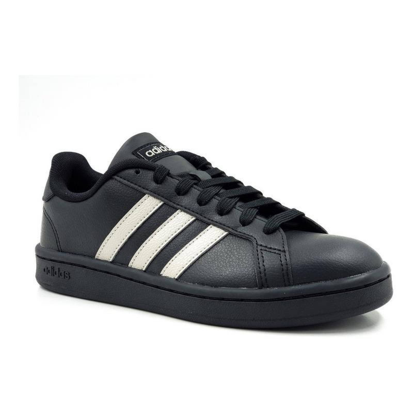 adidas Grand Court Ee8133 Negro/gris Mujer/ Piel 