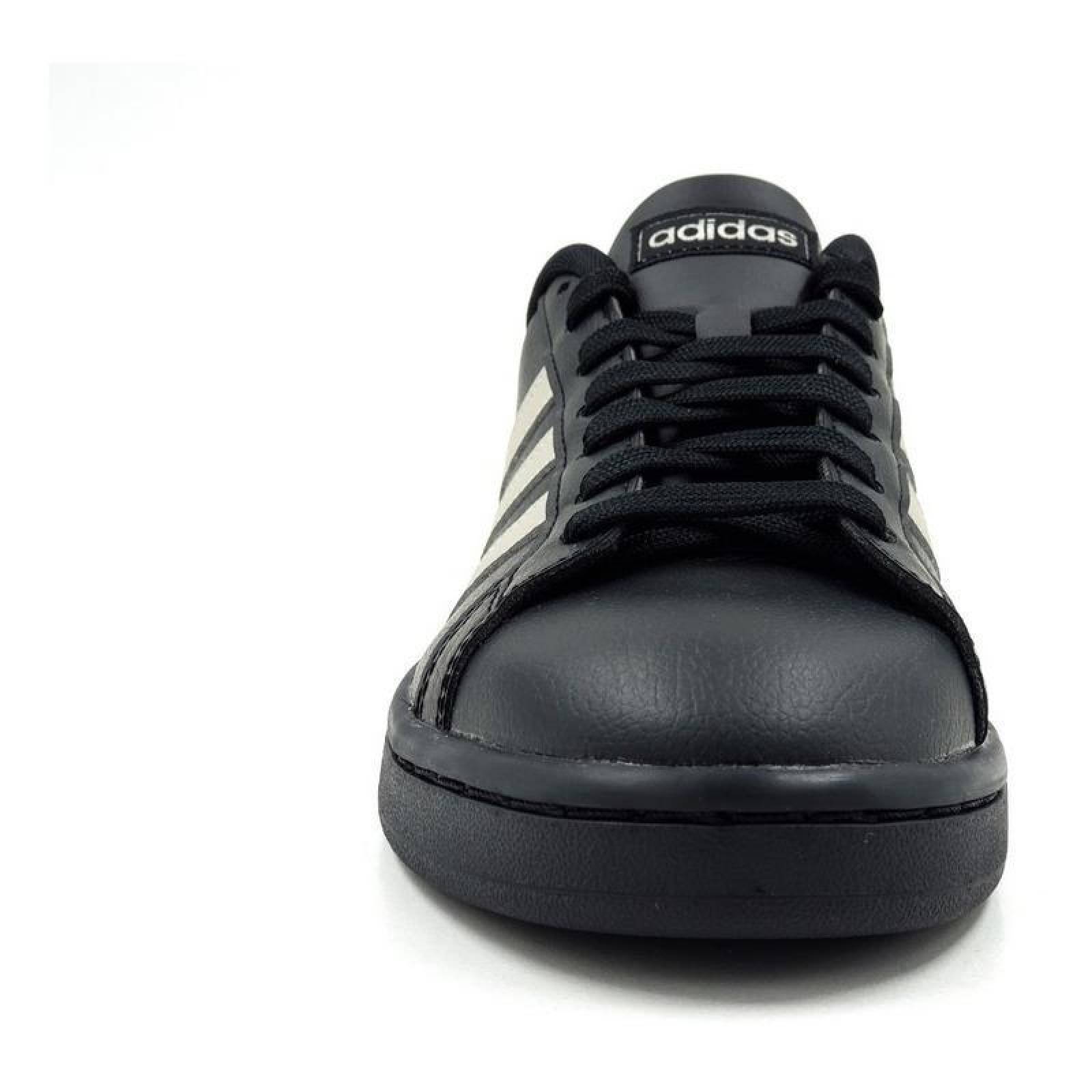 adidas Grand Court Ee8133 Negro/gris Mujer/ Piel 