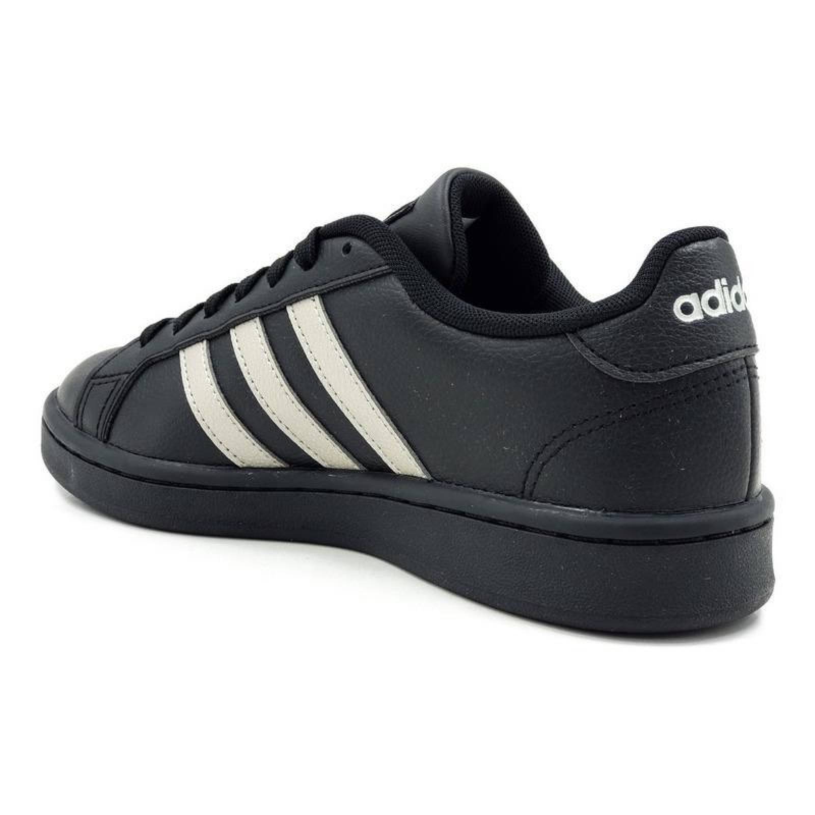 adidas Grand Court Ee8133 Negro/gris Mujer/ Piel 