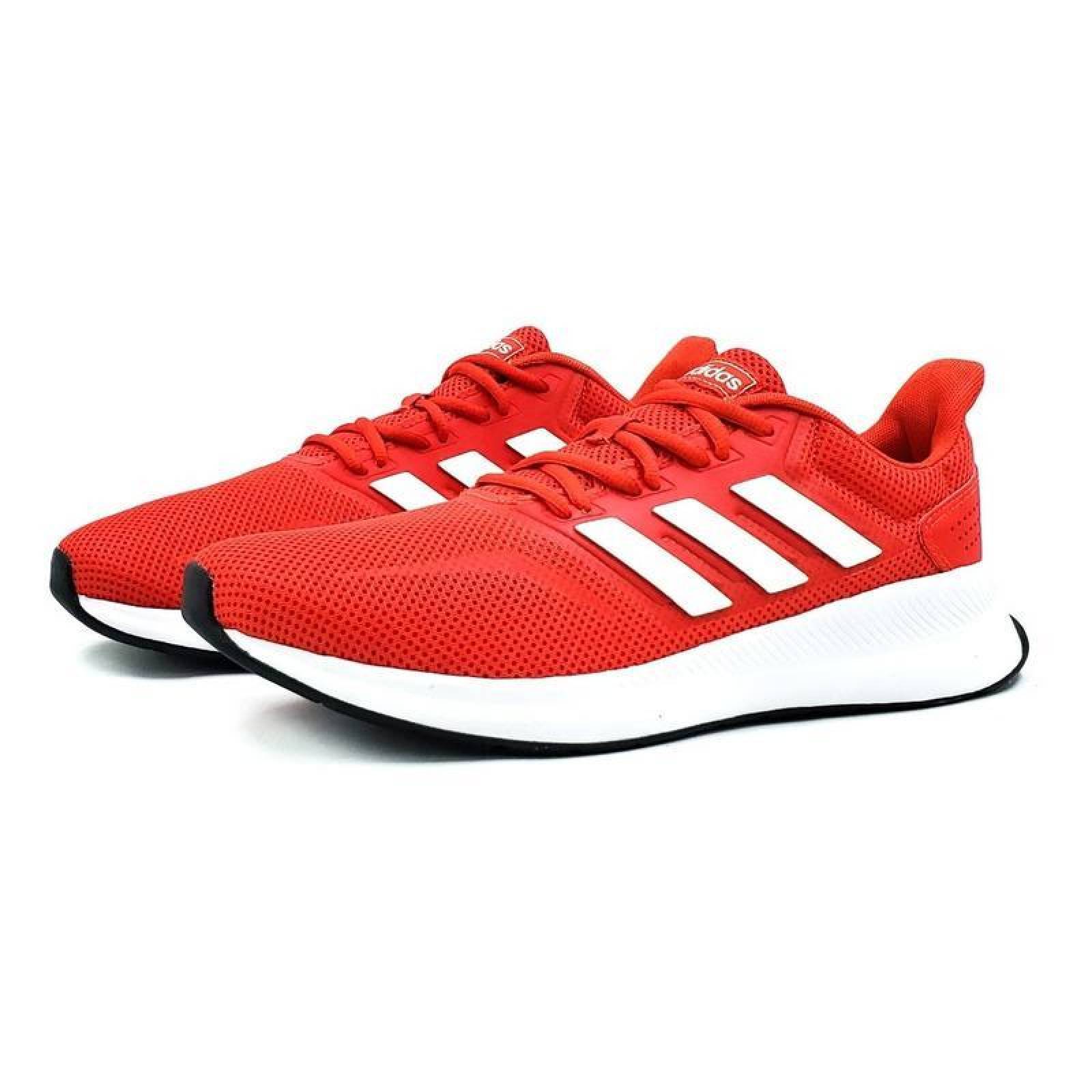 adidas Runfalcon F36202 Rojo-hombre 