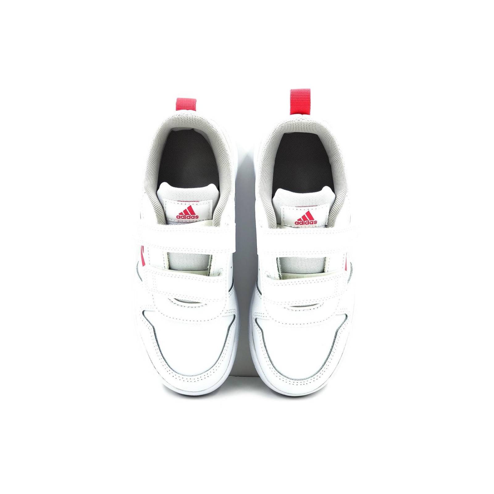 Tenis Adidas Tensaur C EF1097 Blanco/Rosa Niñas 