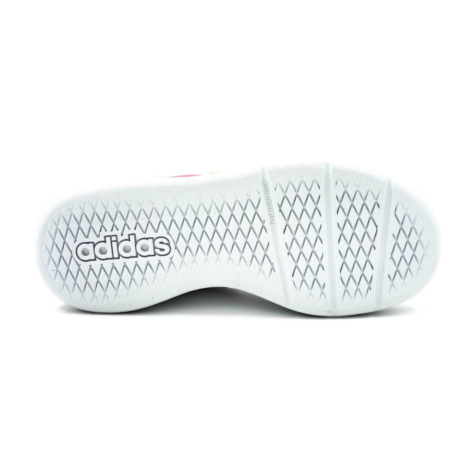 Tenis Adidas Tensaur C EF1097 Blanco/Rosa Niñas 