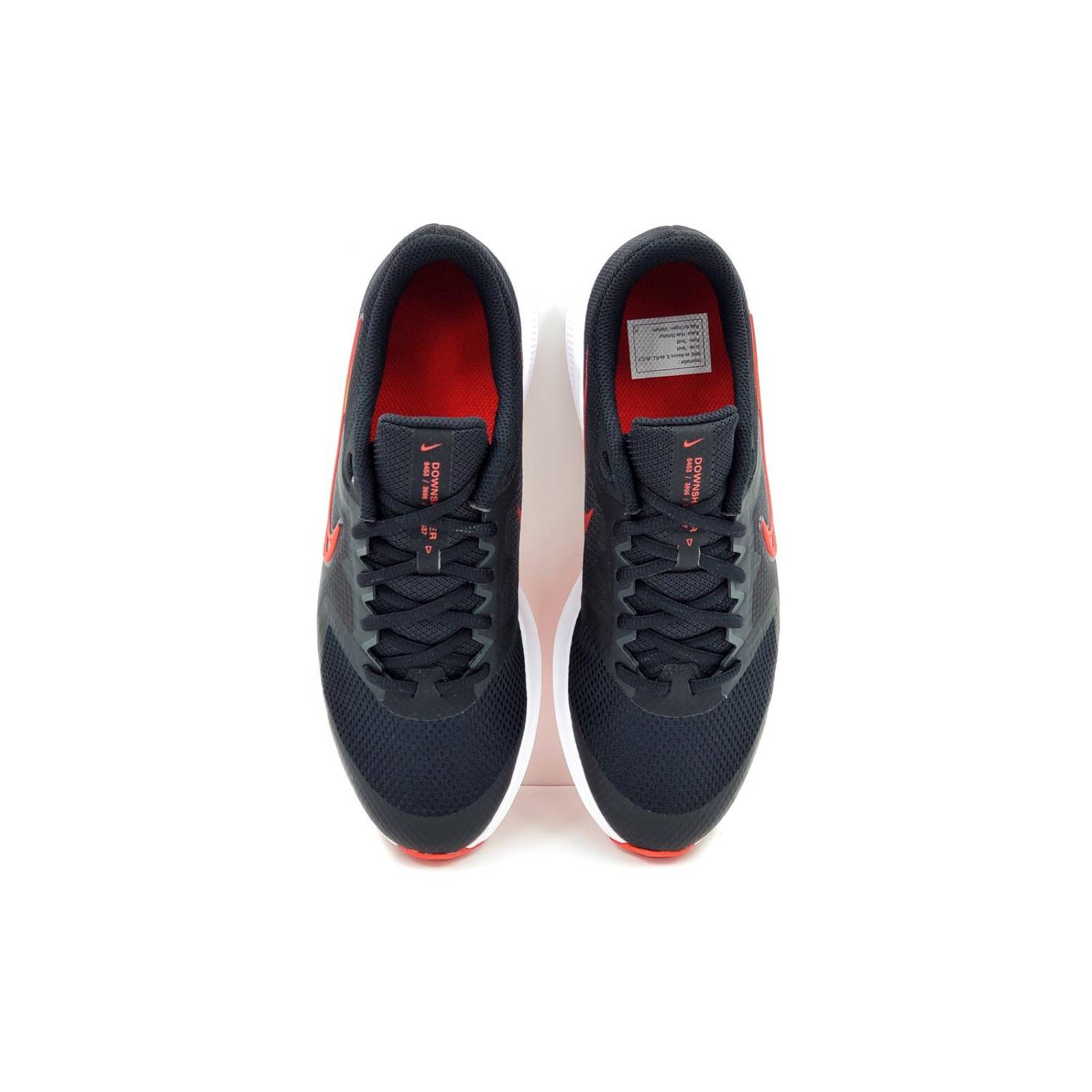 Tenis Nike Downshifter 11 CZ3949005 Negro/Rojo-Juvenil 