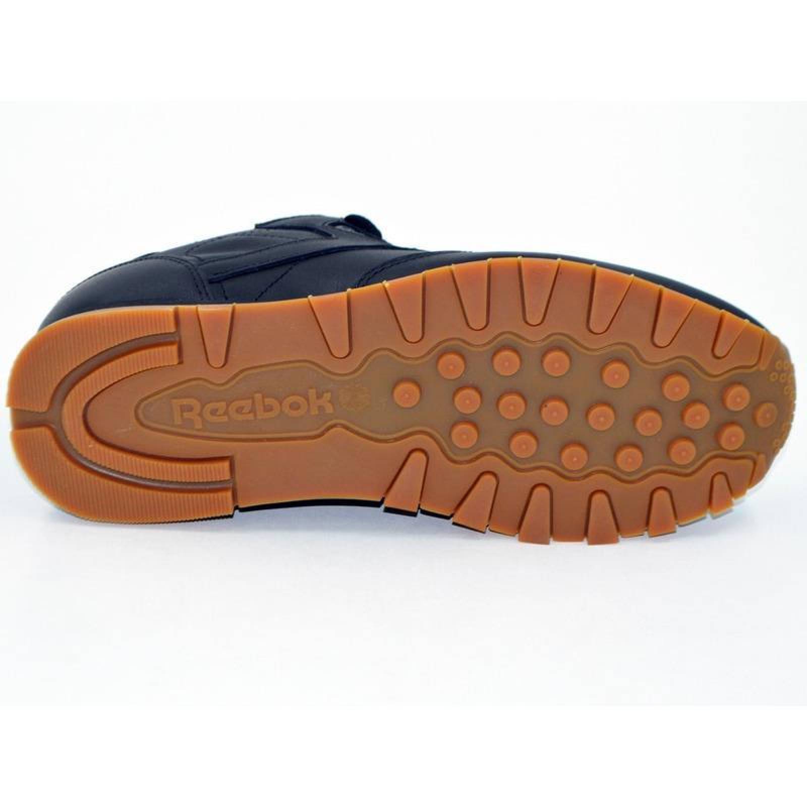 Reebok Classic Leather Negro /piel/hombre Originales 49800 