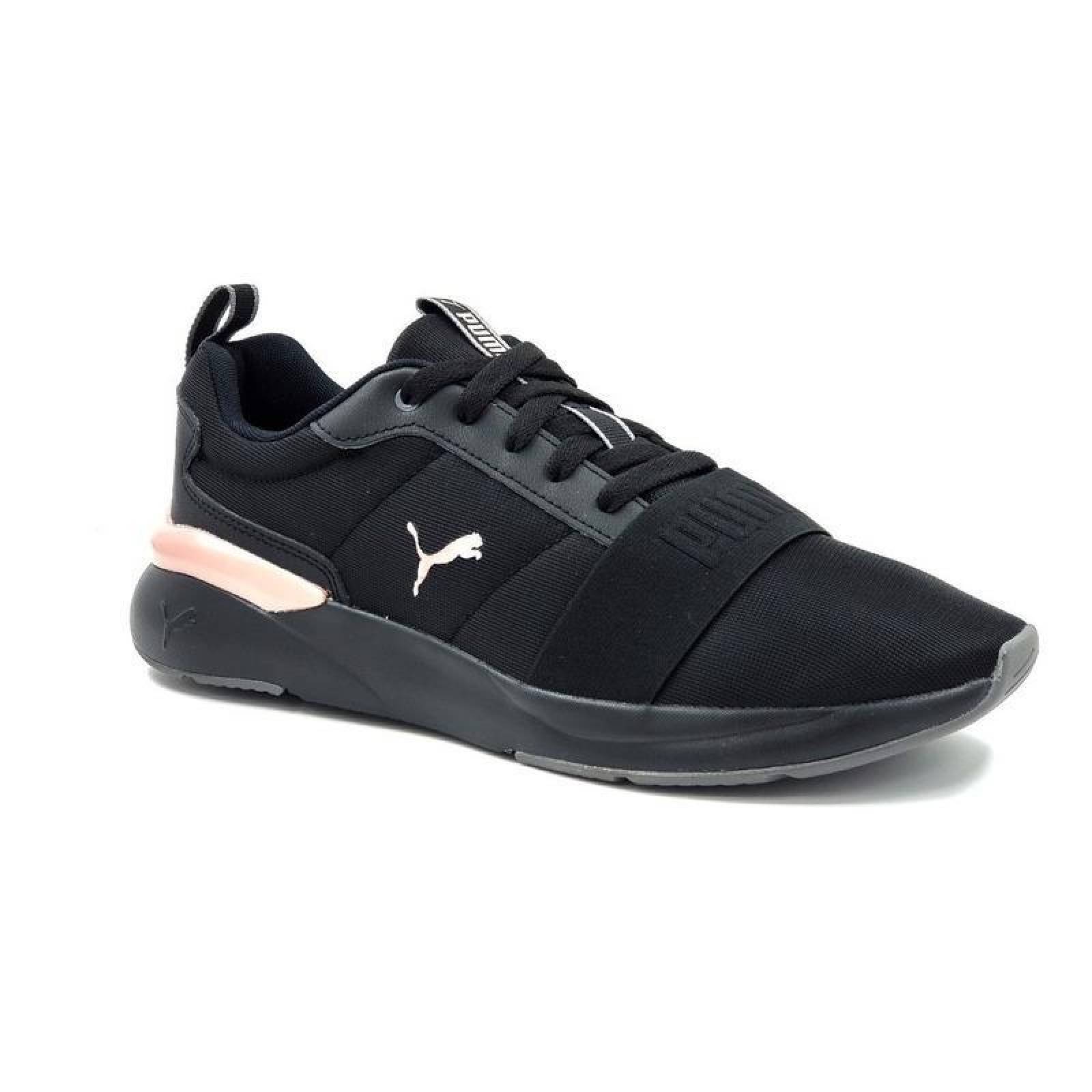 Tenis Puma Rose Plus 37489701 Negro/rose Gold Juvenil 