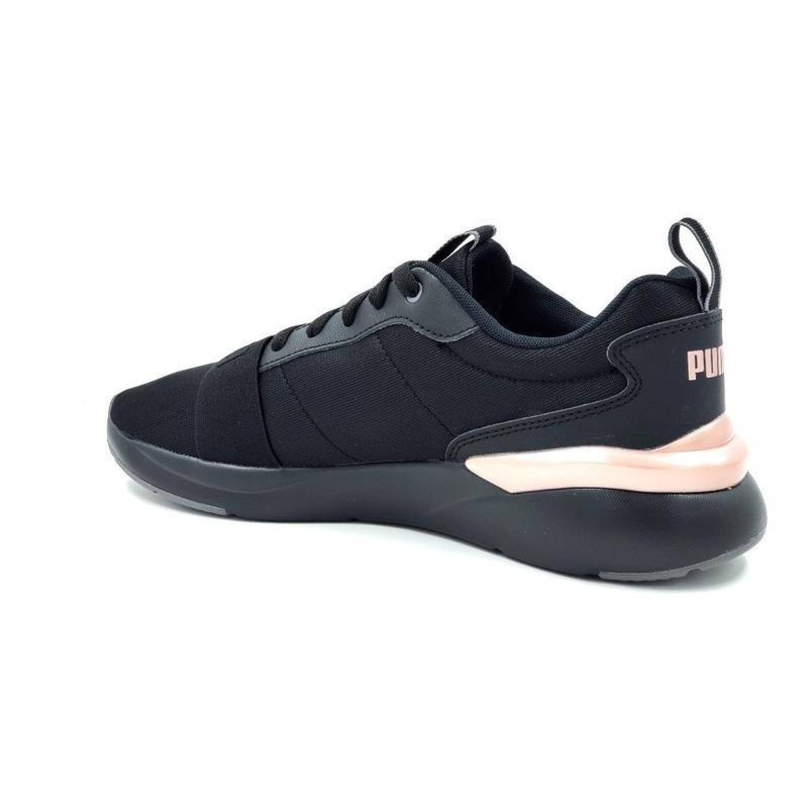 Tenis Puma Rose Plus 37489701 Negro/rose Gold Juvenil 
