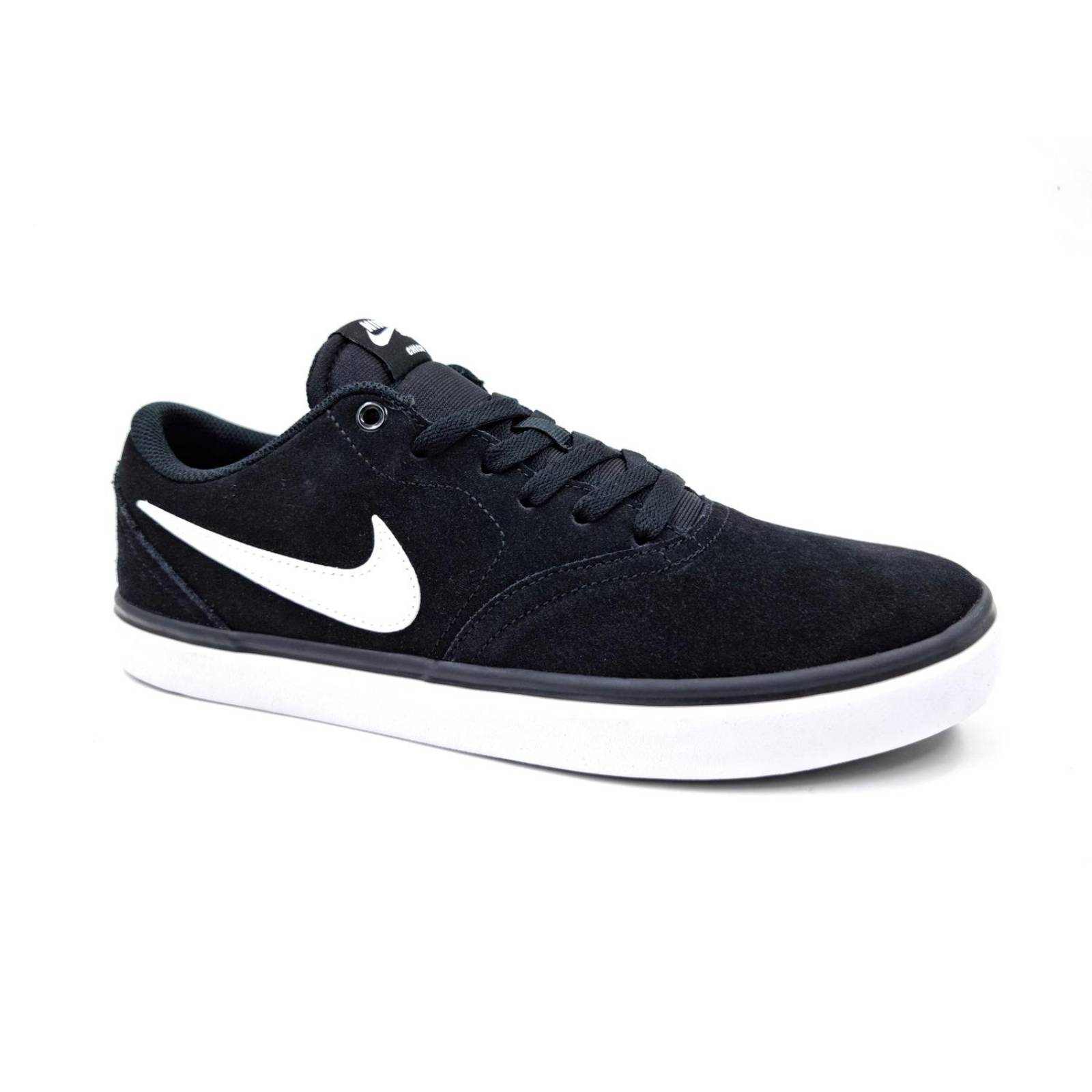 Tenis Nike Sb Check Solar 843895001 Negro/Blanco-Hombre 