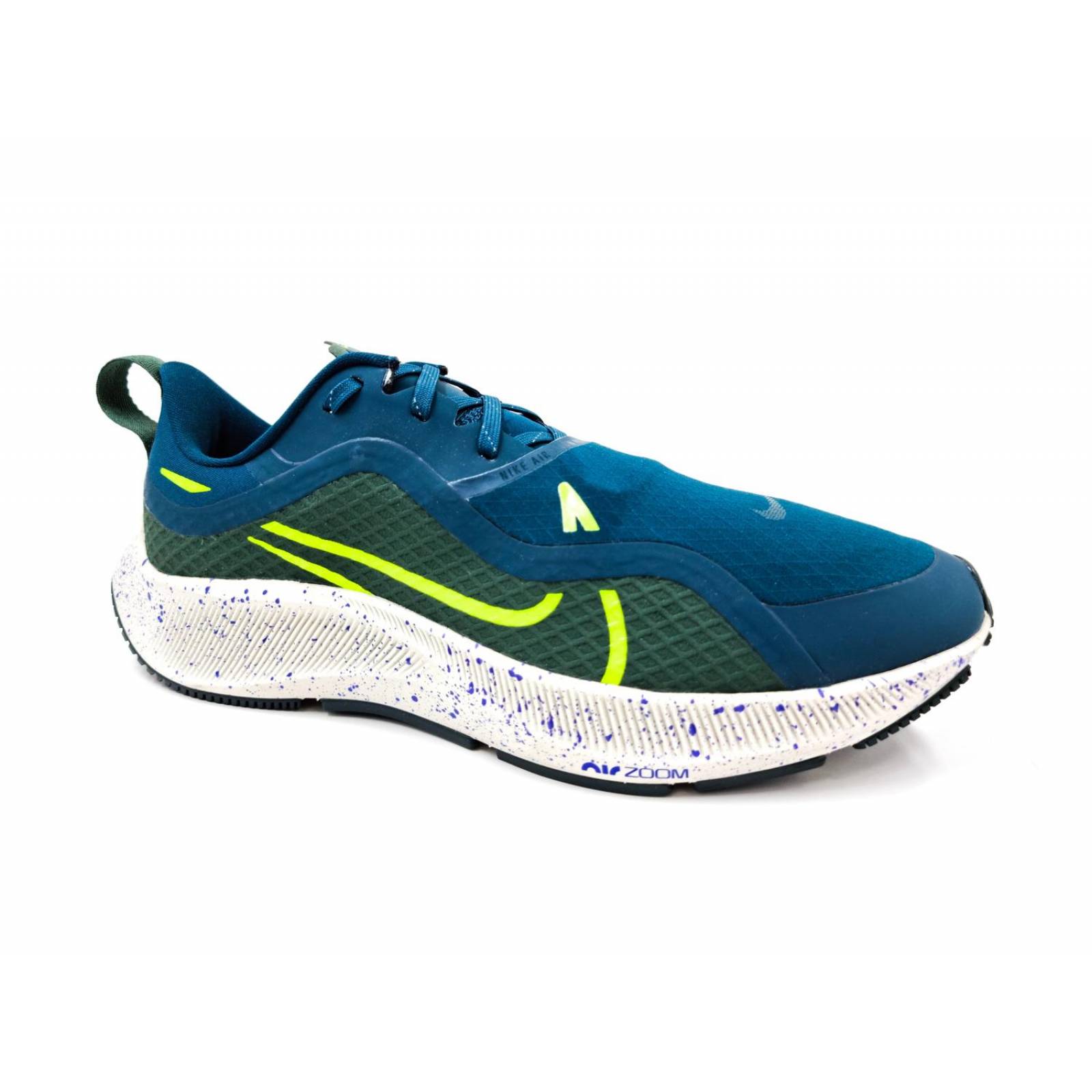 Tenis Nike Air ZM Pegasus 37 Shield CQ7935300 Verde-Hombre 