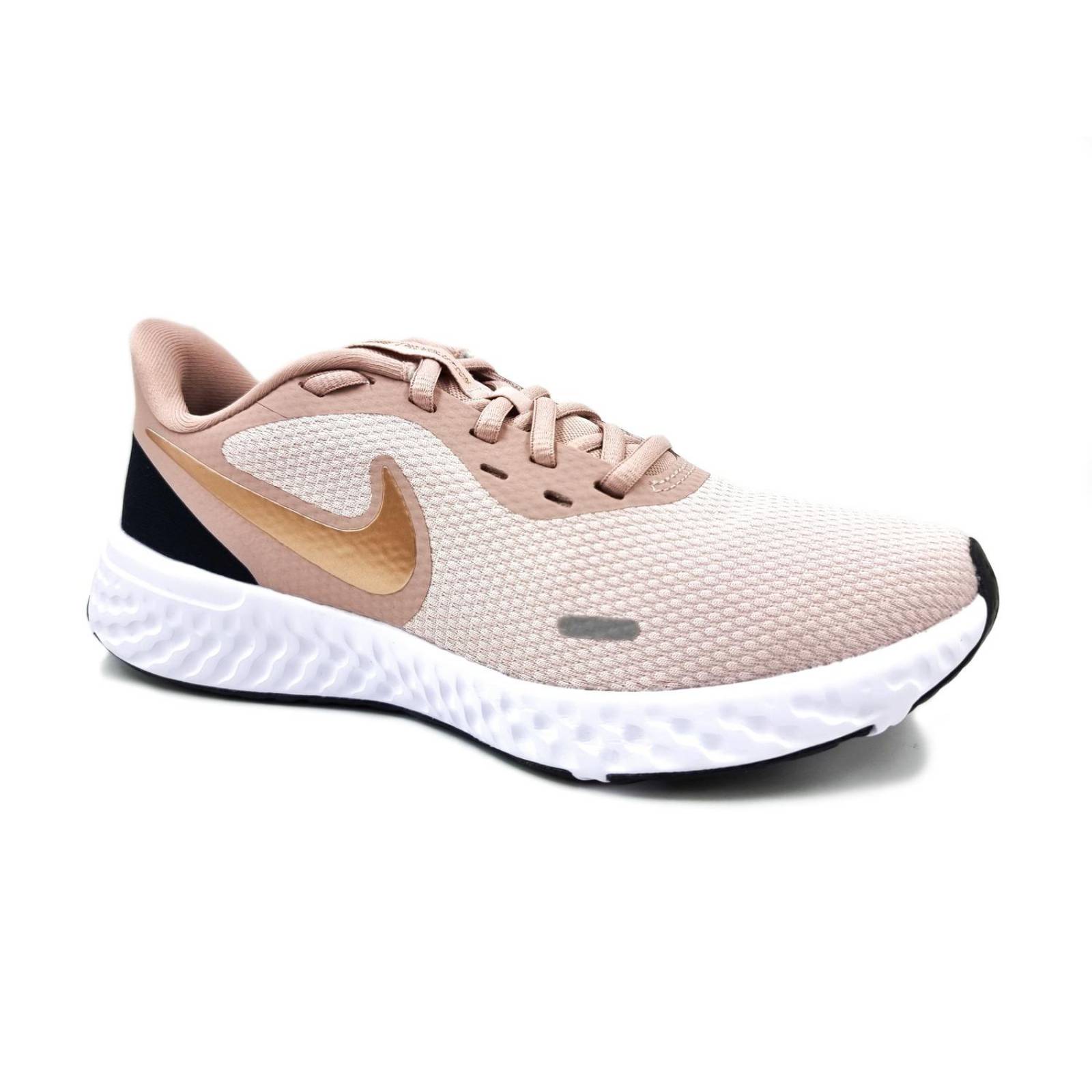 Tenis Nike Revolution 5 BQ3207600 Rosa Oro-Mujer 
