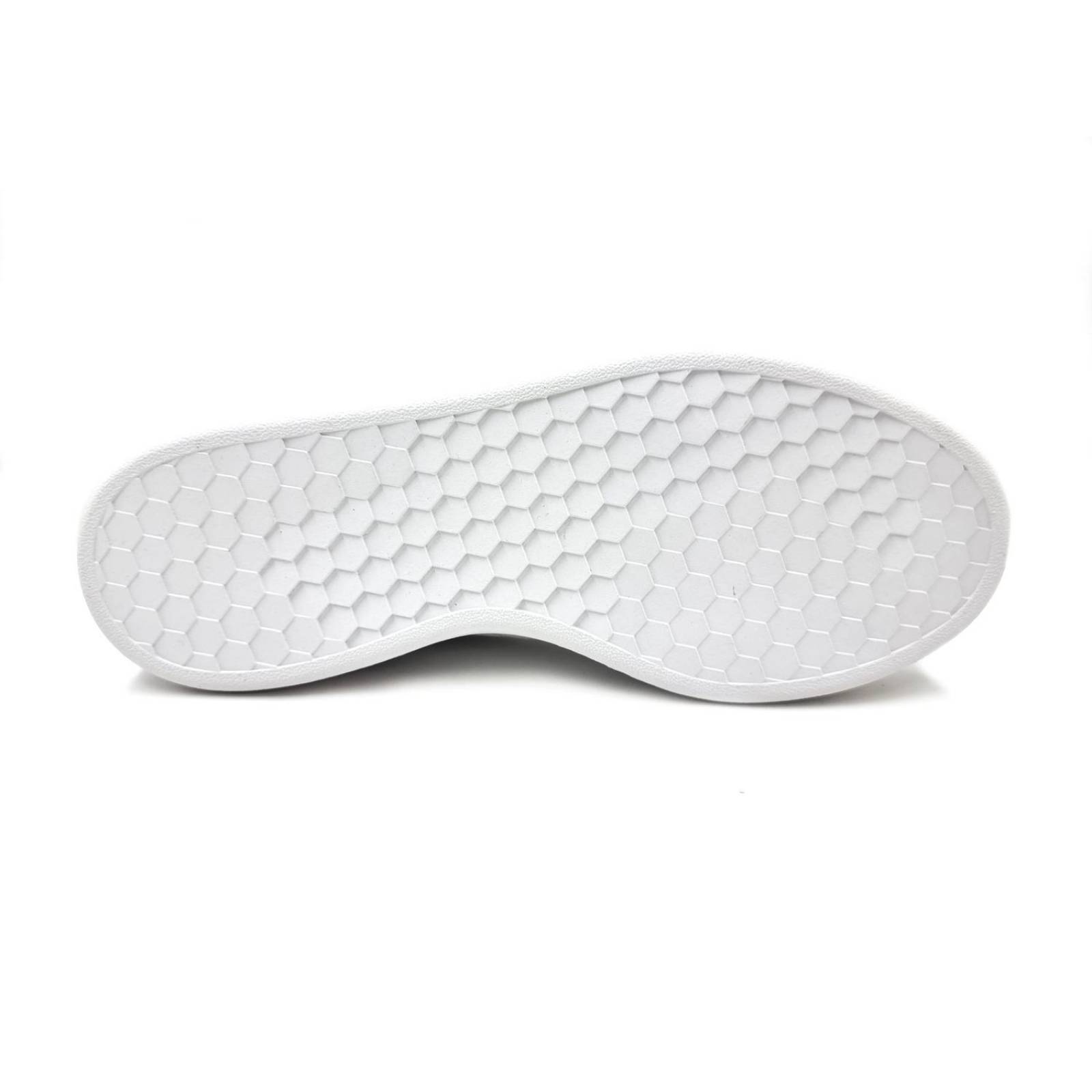 Tenis Adidas Grand Court Base GZ8164 Blanco/Azul-Juvenil 