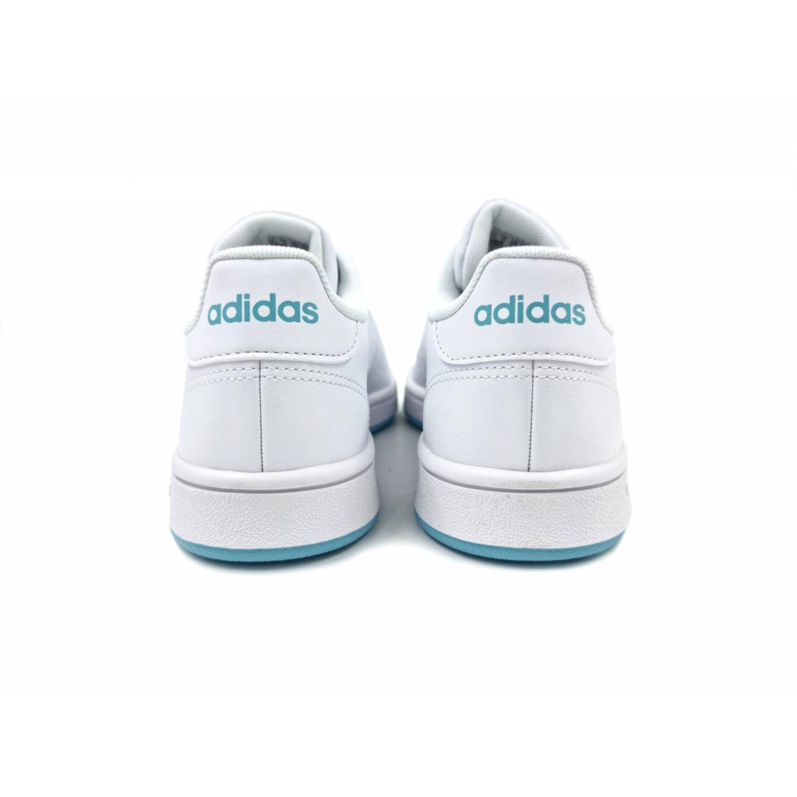 Tenis Adidas Advantage Base GZ8104 Blanco/Azul-Mujer 