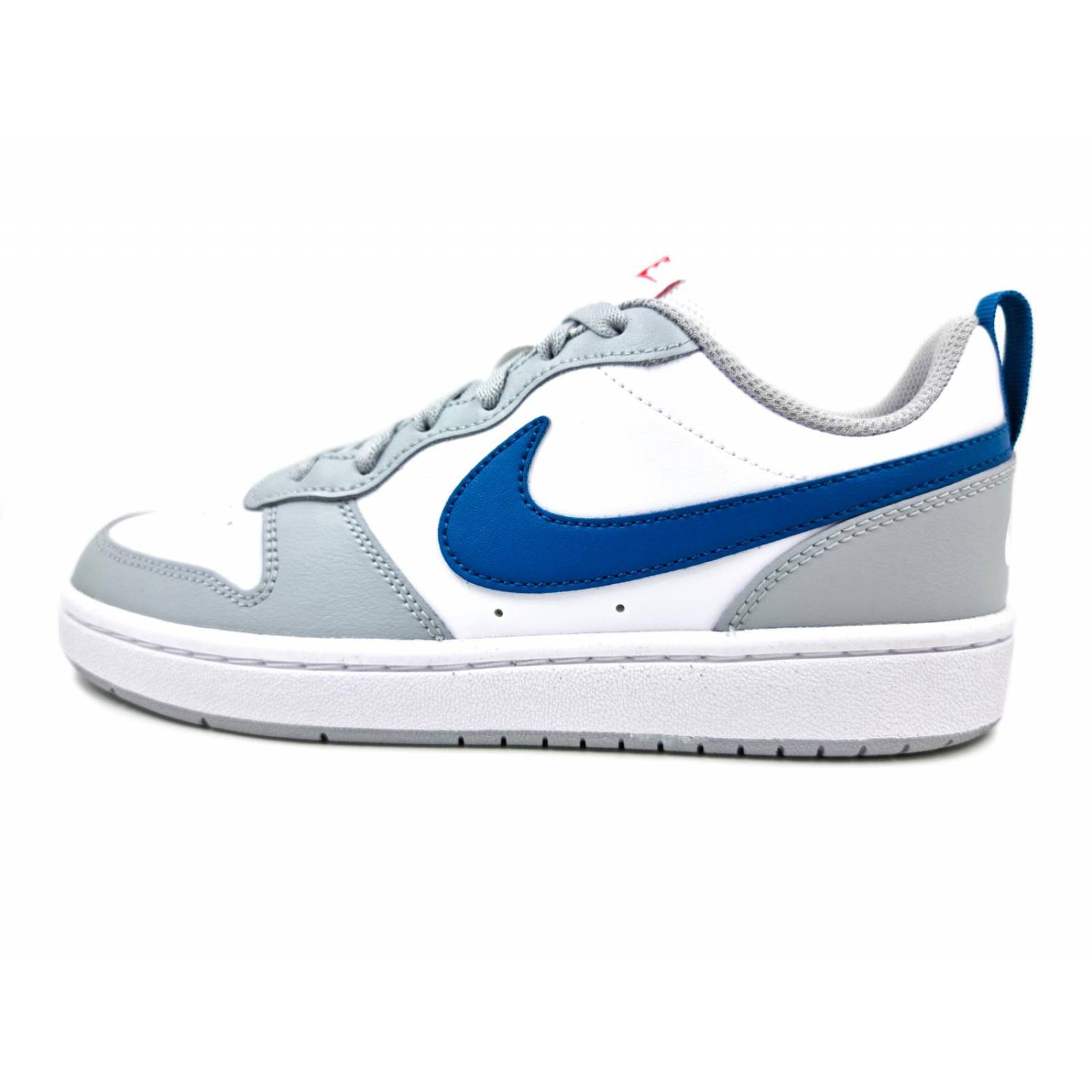 Tenis Nike Court Borough Low 2 BQ5448117 Gris/Blanco-Juvenil 