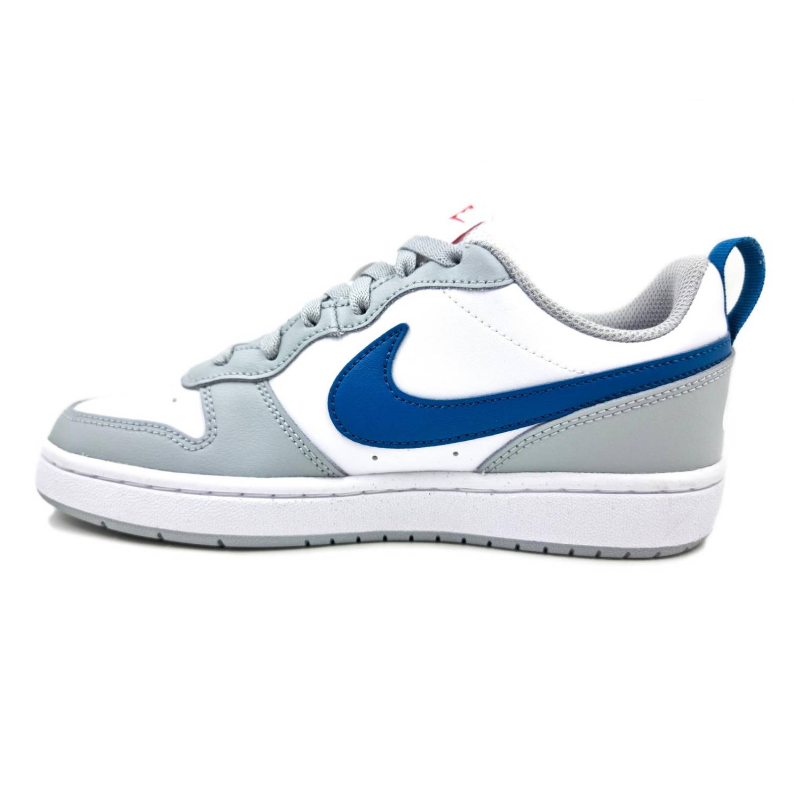 Tenis Nike Court Borough Low 2 BQ5448117 Gris/Blanco-Juvenil 