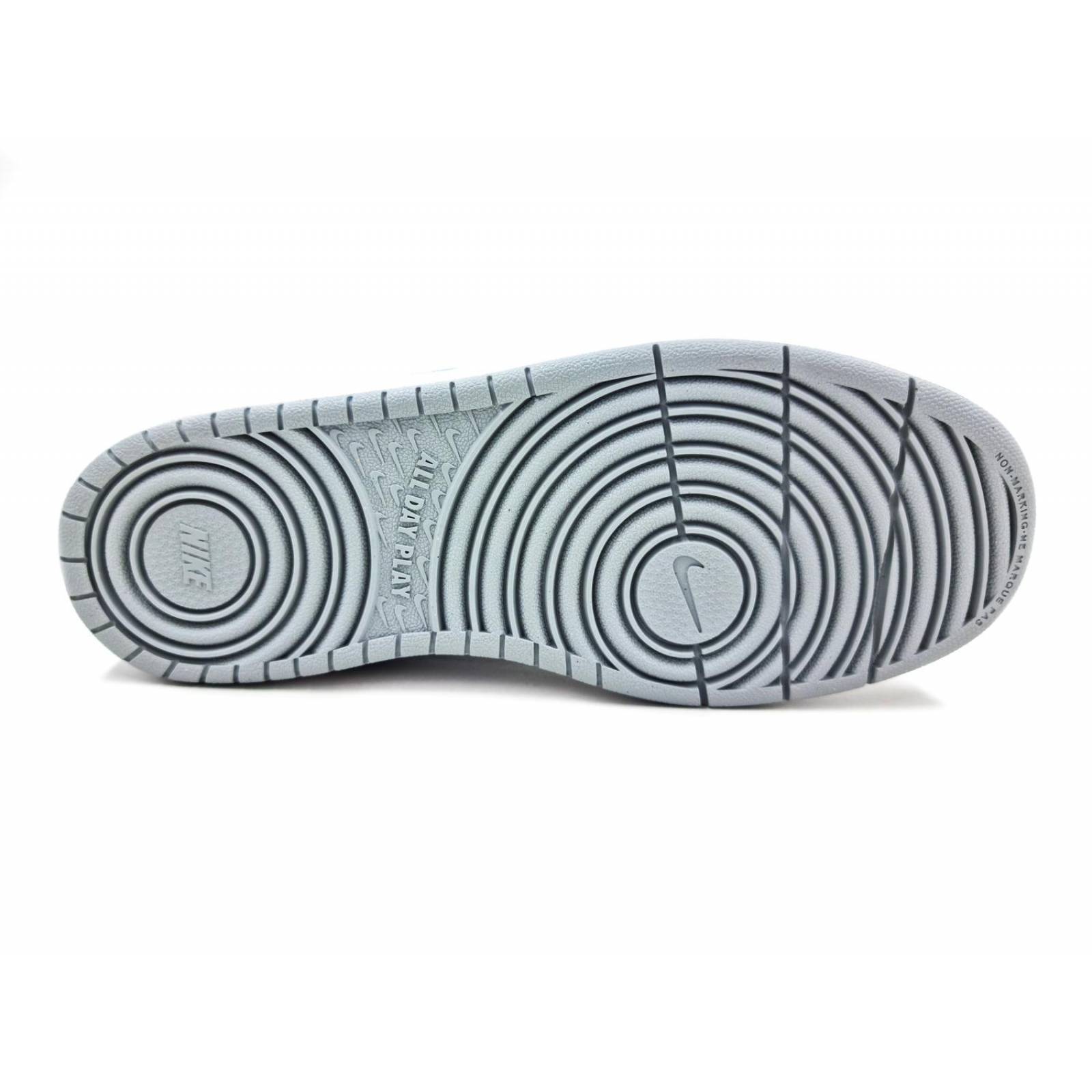 Tenis Nike Court Borough Low 2 BQ5448117 Gris/Blanco-Juvenil 
