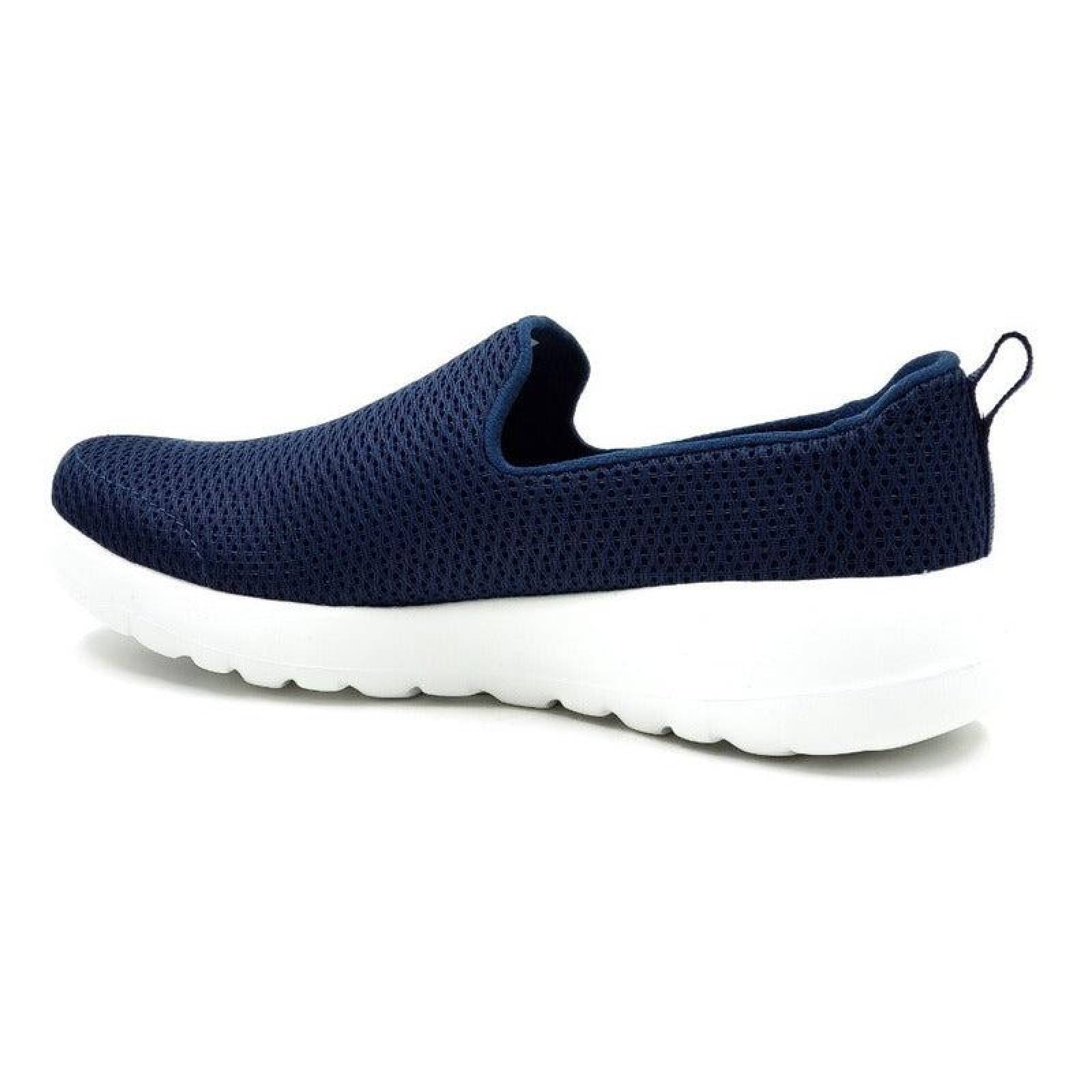 Tenis Skechers Slip Casual Para Mujer Gowalk Joy 15600 Azul 