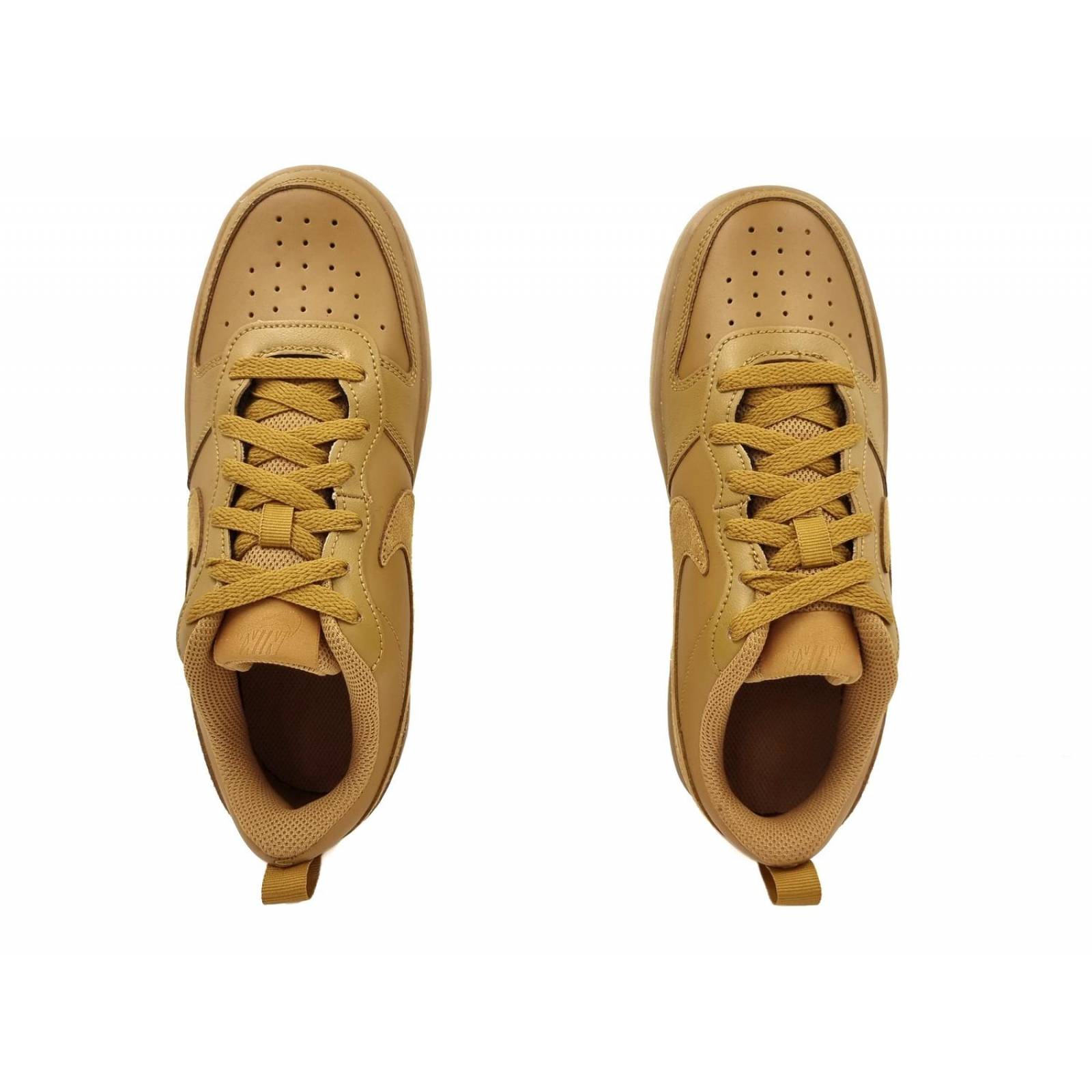 Tenis Nike Court Borough Low 2 (GS) Cafe/Goma-Juvenil BQ5448700 