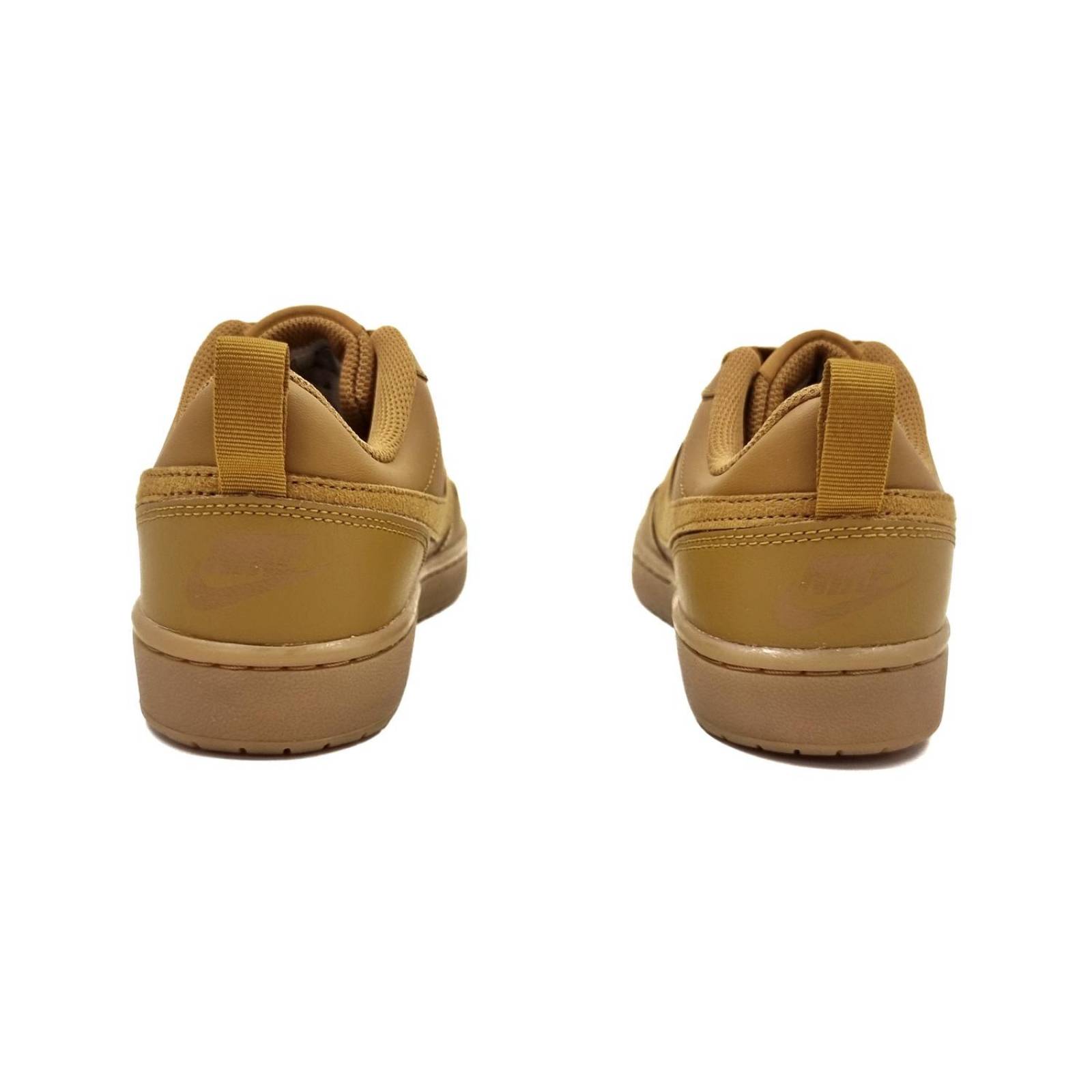 Tenis Nike Court Borough Low 2 (GS) Cafe/Goma-Juvenil BQ5448700 