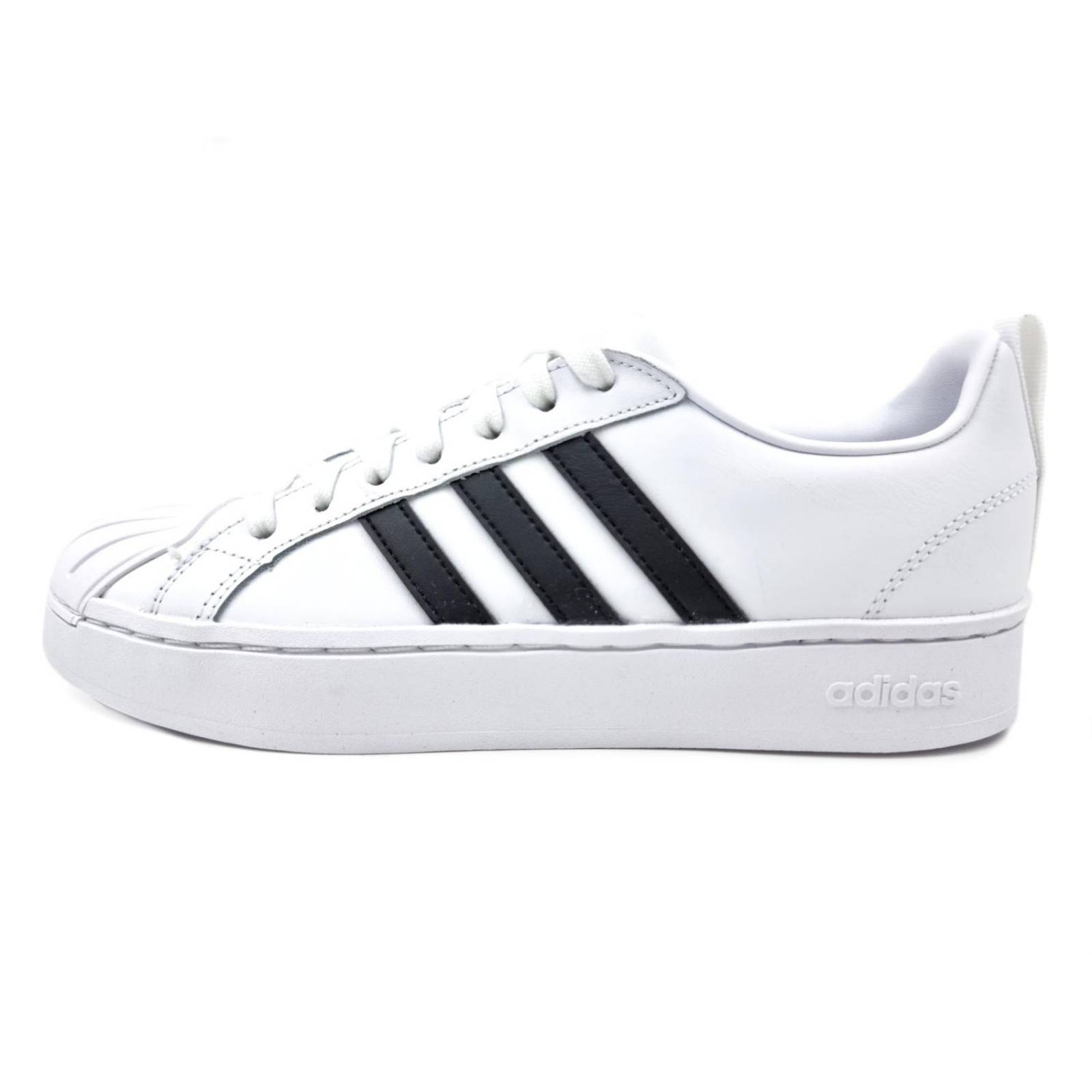 Tenis Adidas Streetcheck Blanco/Negro Mujer GW5493