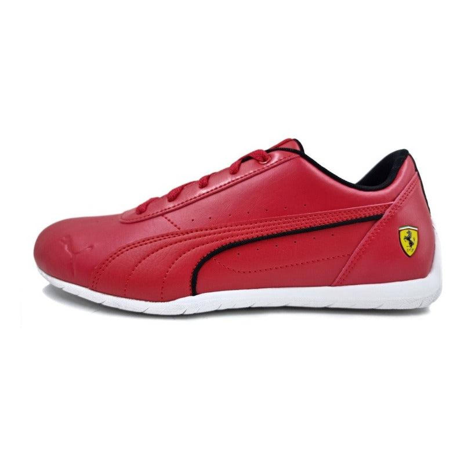Tenis Puma Ferrari Neo Cat Para Hombre 30701903 Color Rojo 