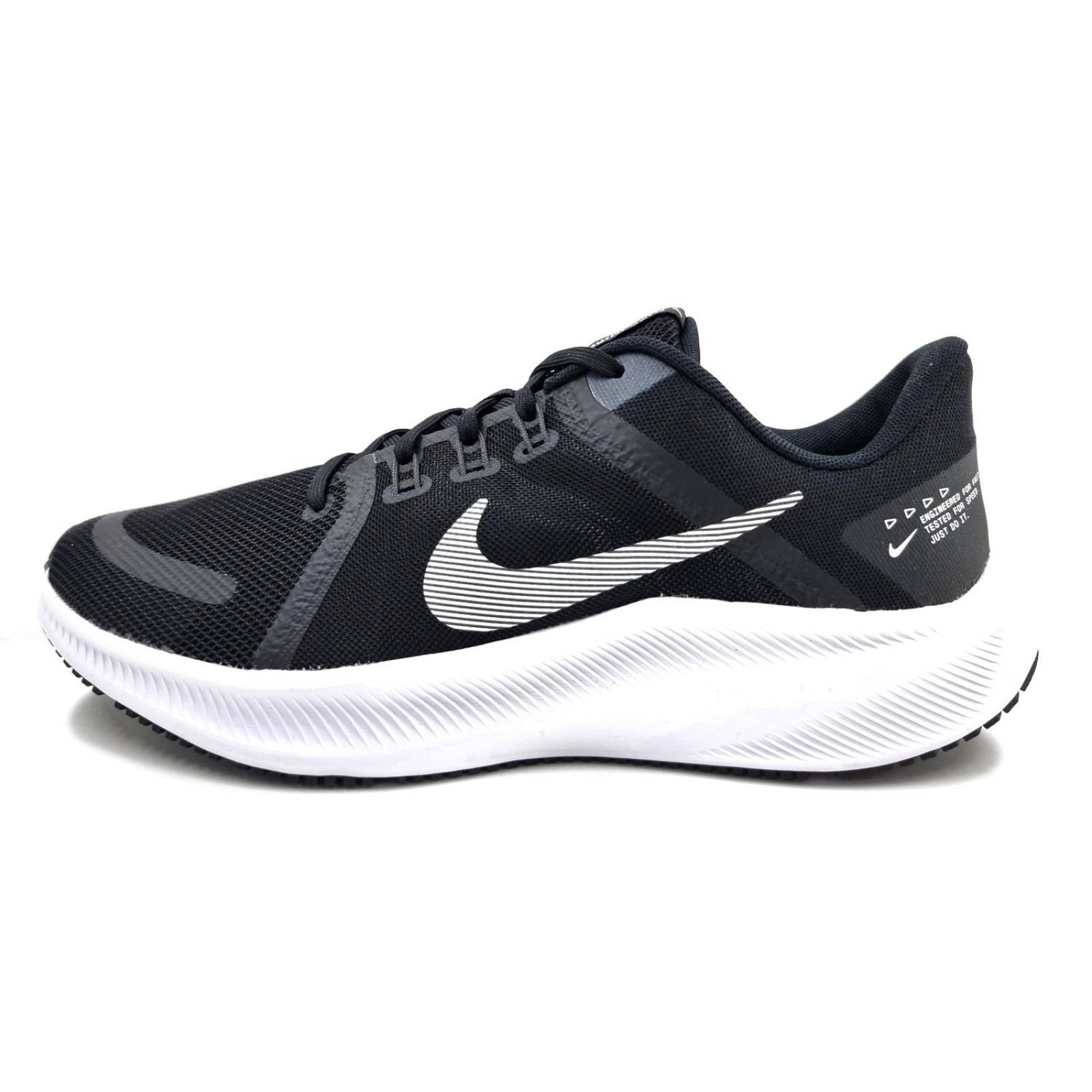Tenis Nike Quest 4 Para Hombre Negro/Blanco DA1105006 