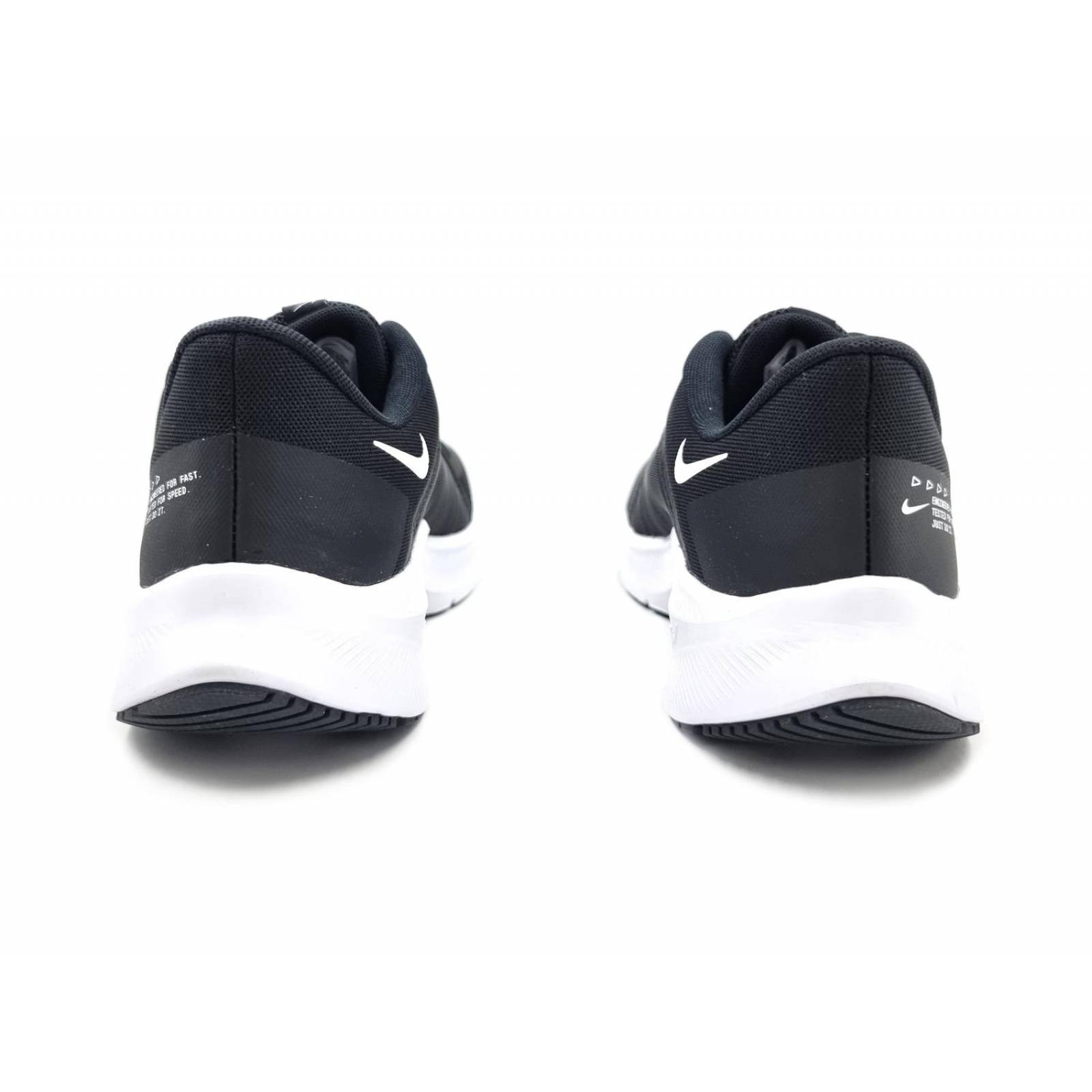 Tenis Nike Quest 4 Para Hombre Negro/Blanco DA1105006 