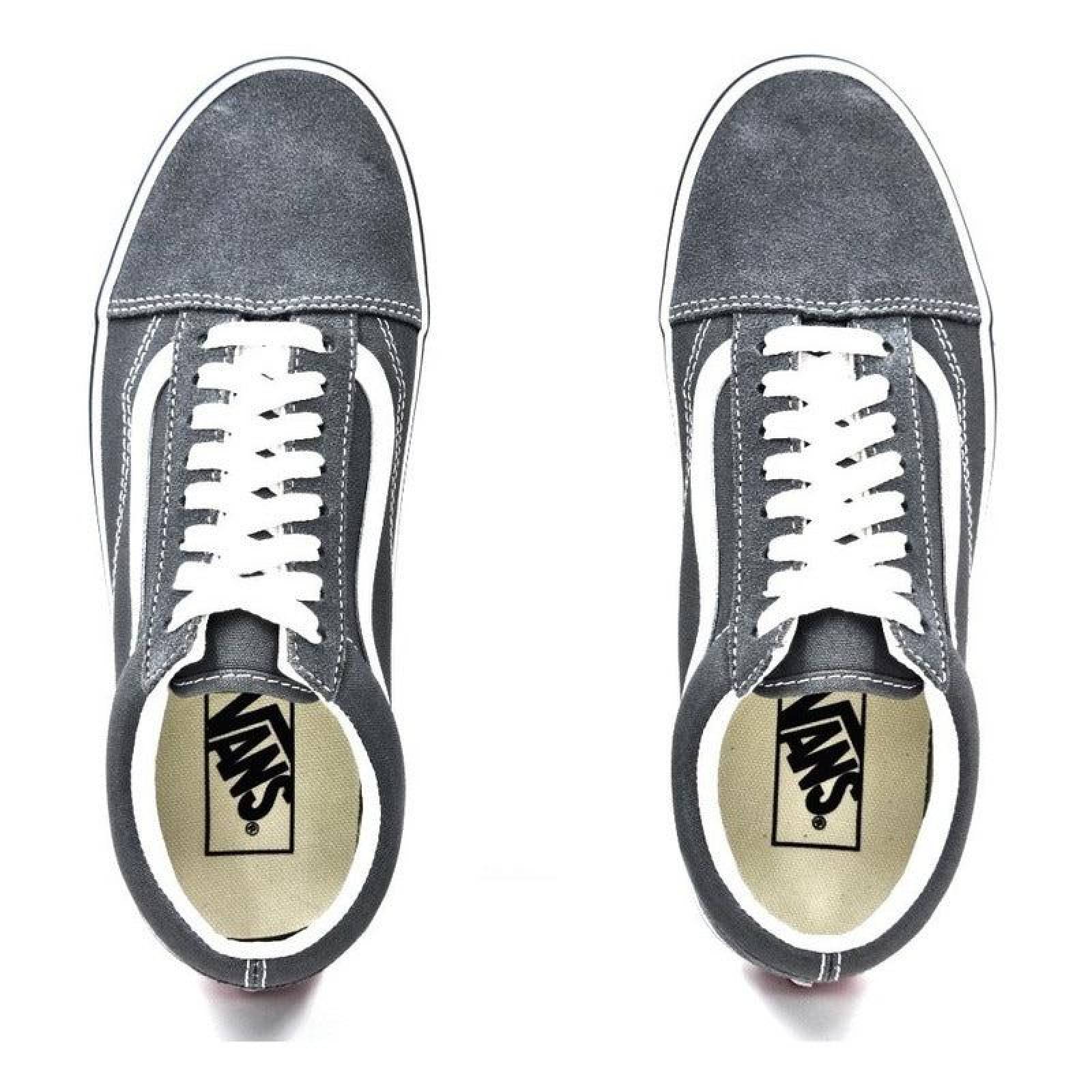 Tenis Vans Classics Old Skool True White Para Hombre 