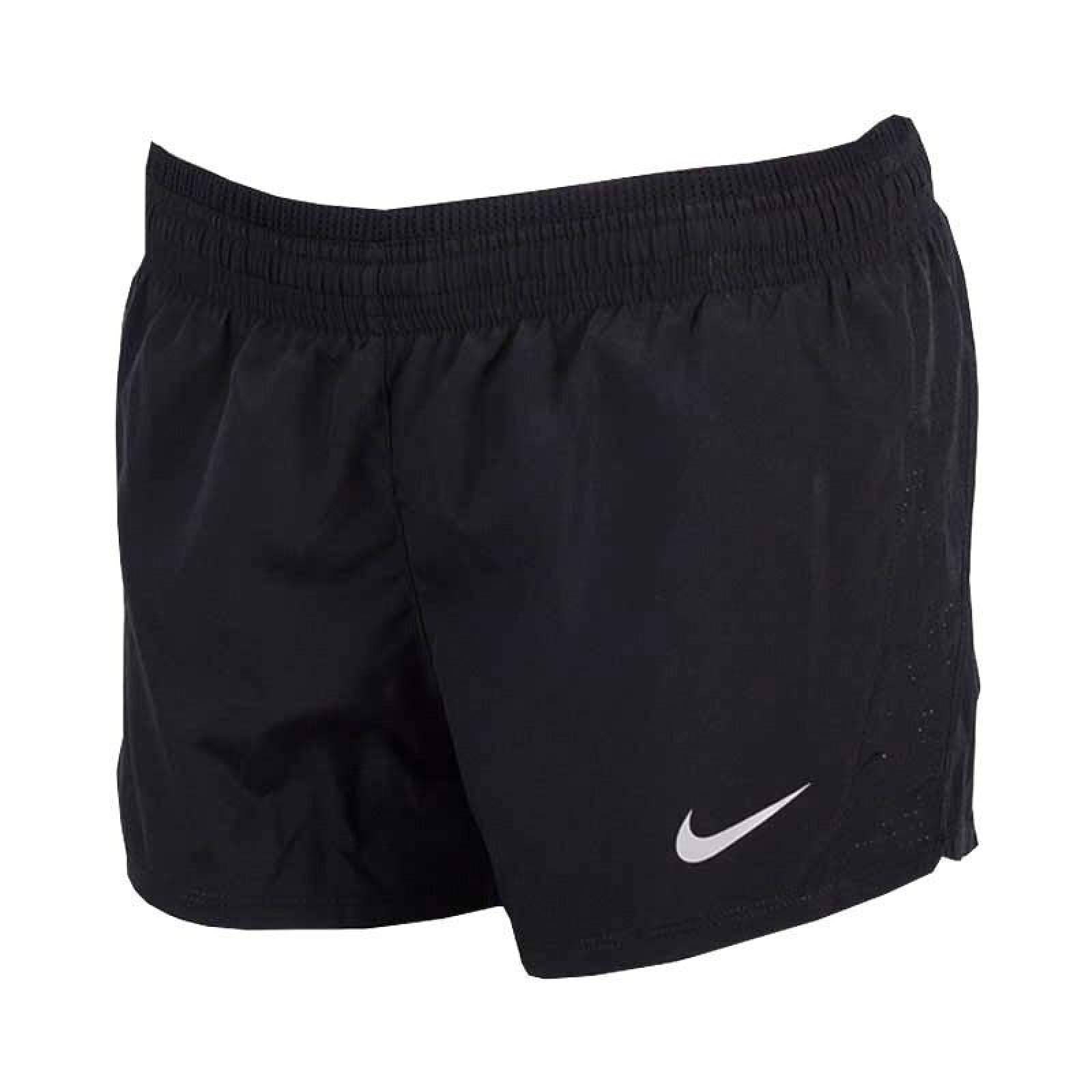 Short Running Nike Dry 10k Mujer 895863010 Negro 