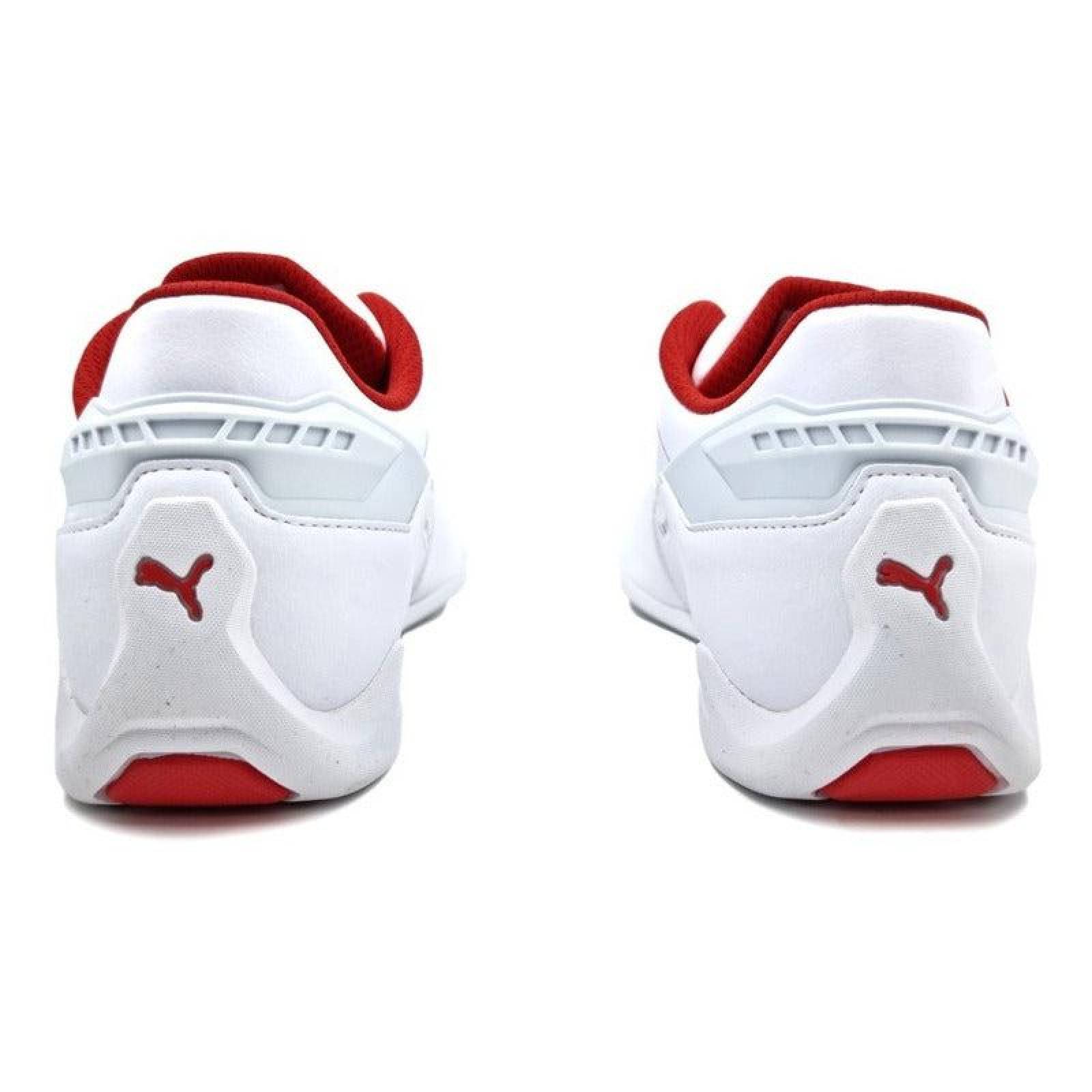 Tenis Blanco De Piel Puma Hombre 30710002 Bmw Delta 25-30 Cm 