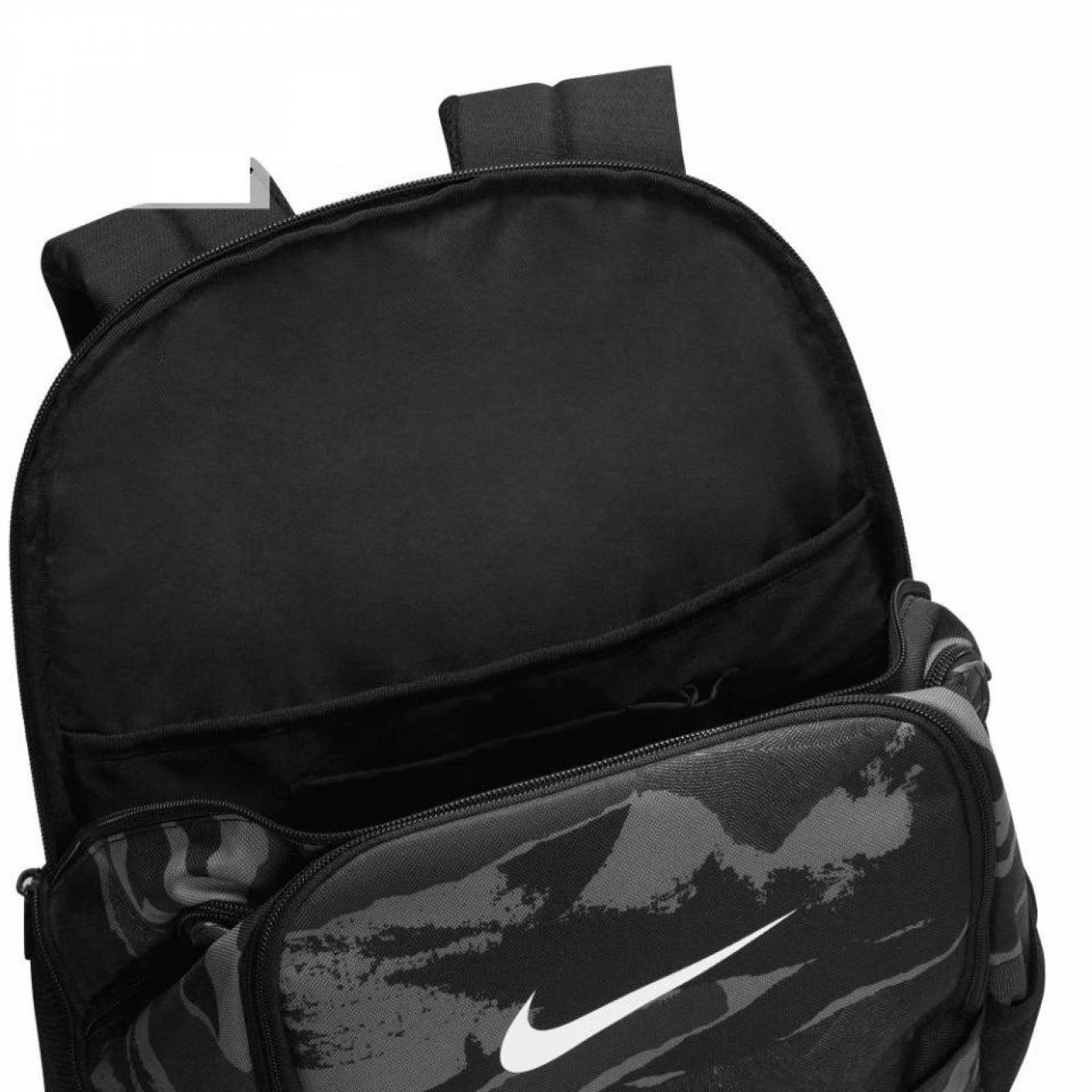Mochila Escolar Nike Heritage Cmuflaje Gris DR094-010
