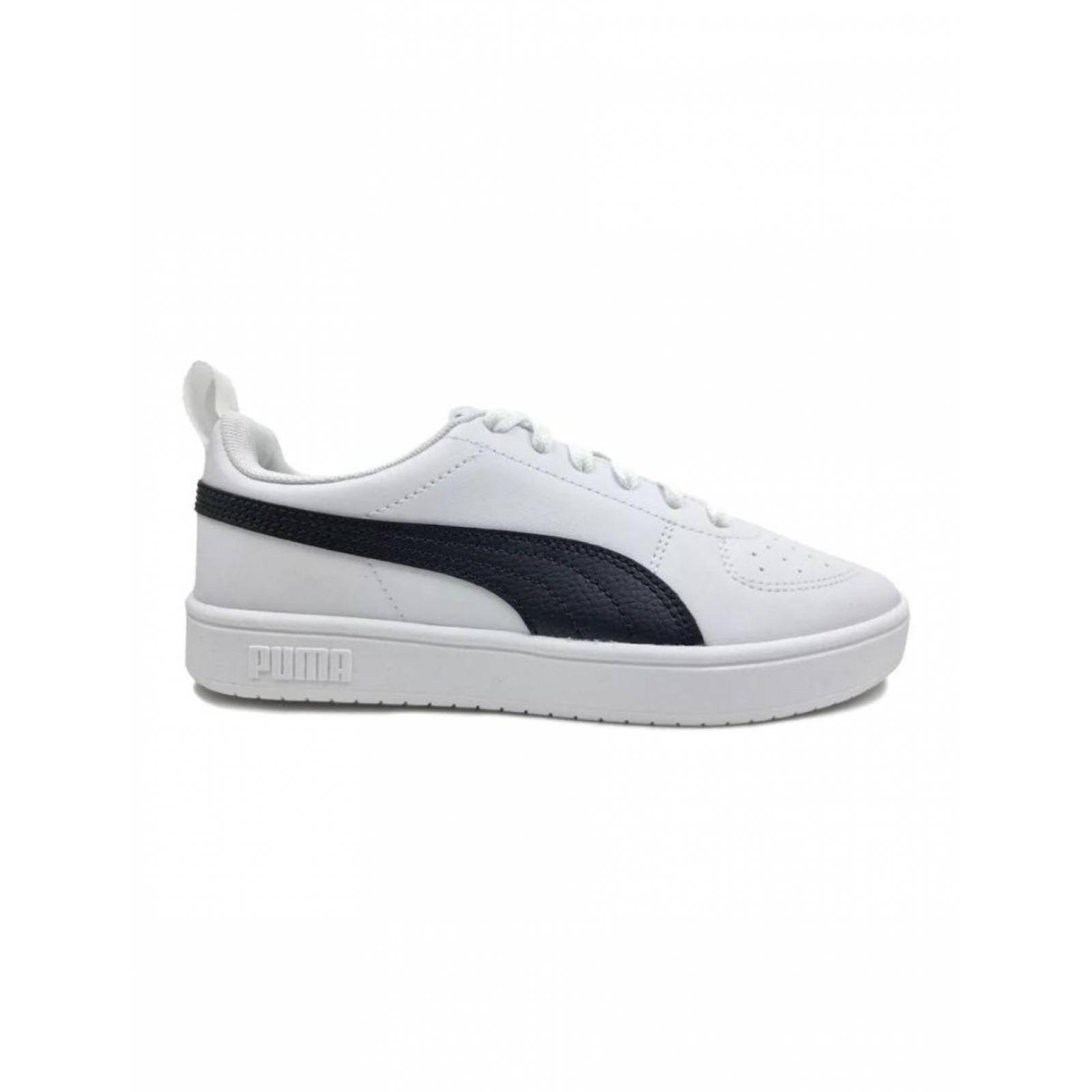 Tenis Puma Rickie Juvenil Niños 38431106 Blanco/negro 