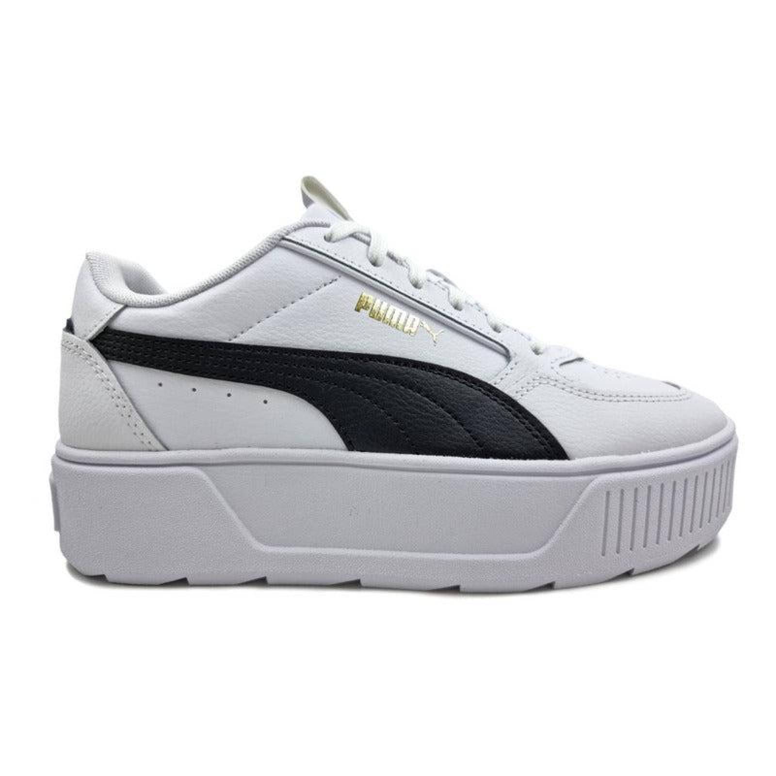 Tenis Puma Karmen Rebelle Para Mujer 38842002 Color Blanco 