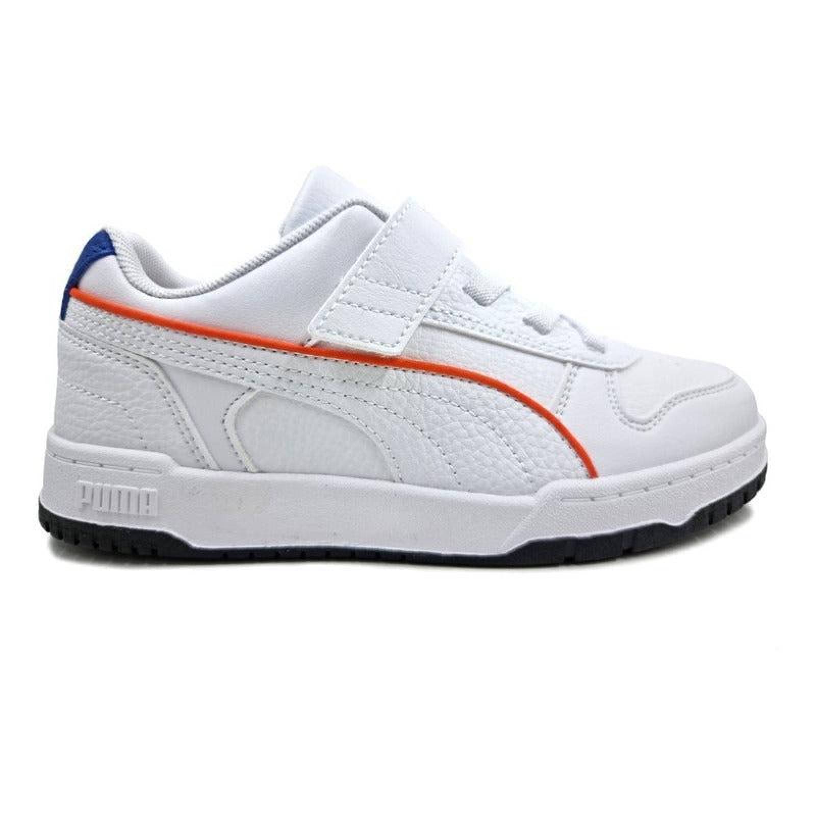 Tenis Puma Rbd Game Low Ps Niños En Color Blanco 38735103 