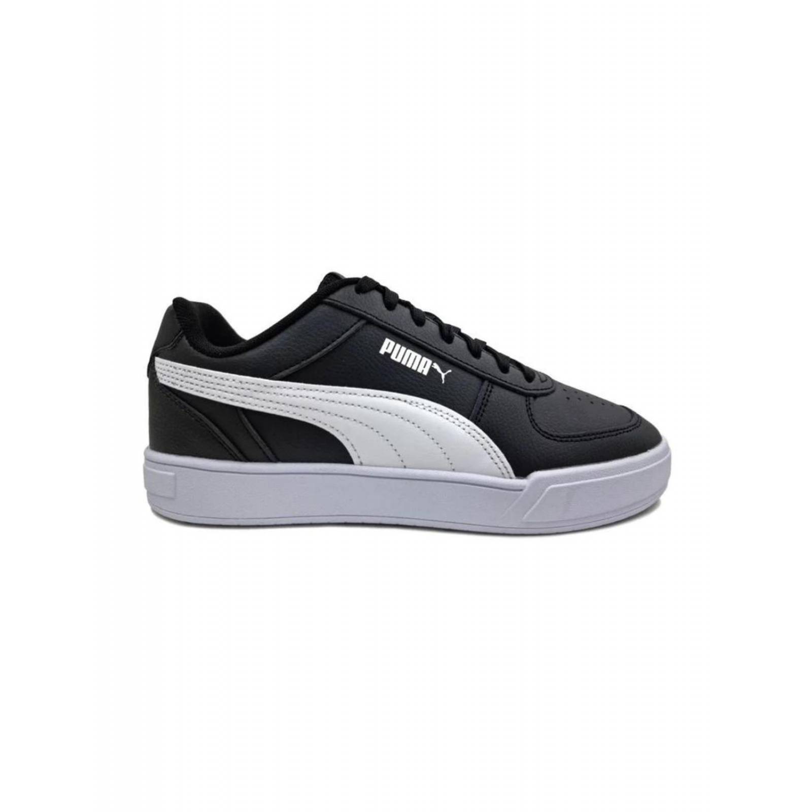 Tenis Puma 38081004 Negro Casual Negro Blanco Caven Hombre