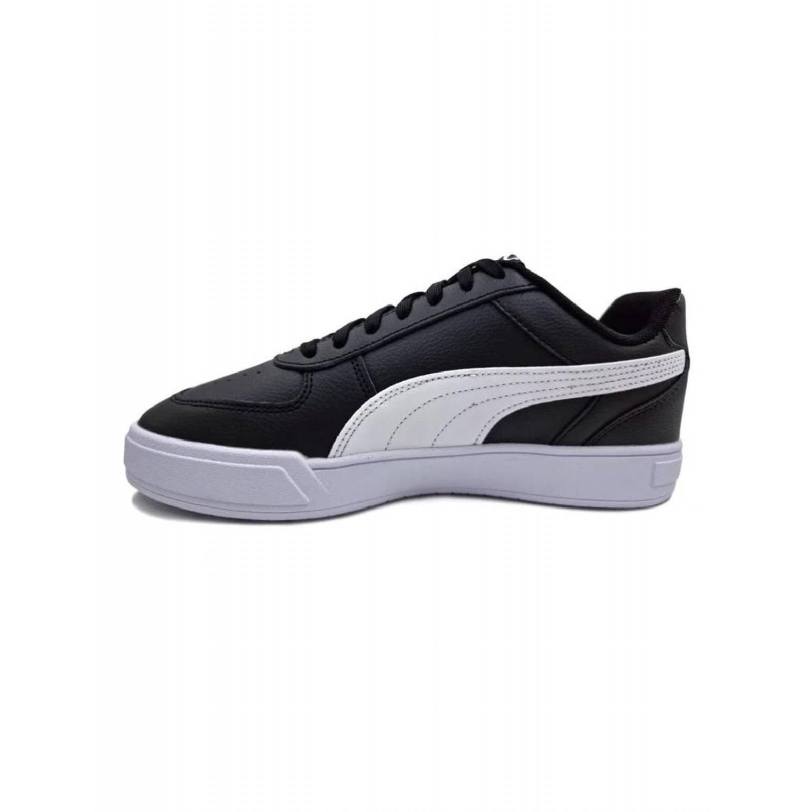 Tenis Puma 38081004 Negro Casual Negro Blanco Caven Hombre