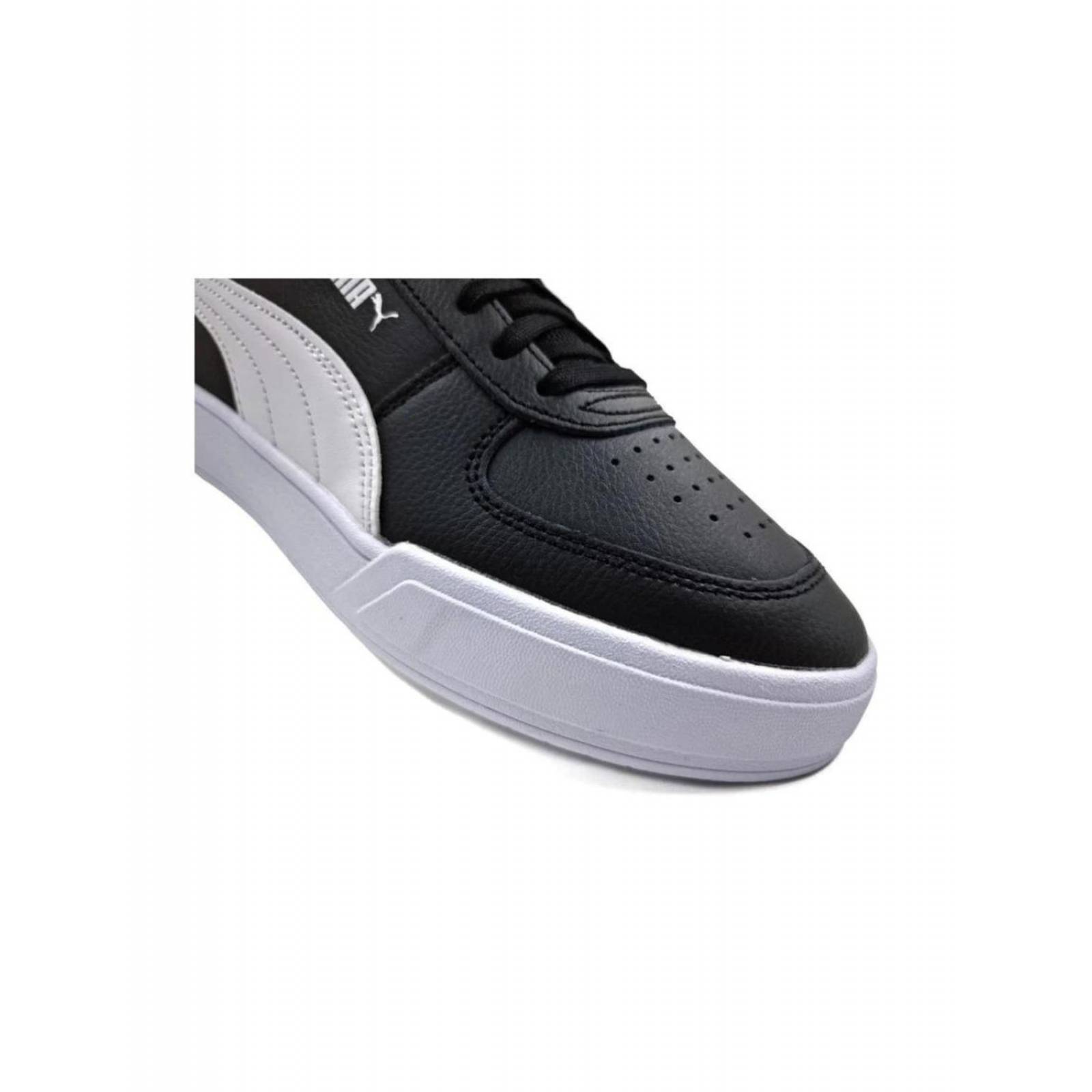 Tenis Puma 38081004 Negro Casual Negro Blanco Caven Hombre