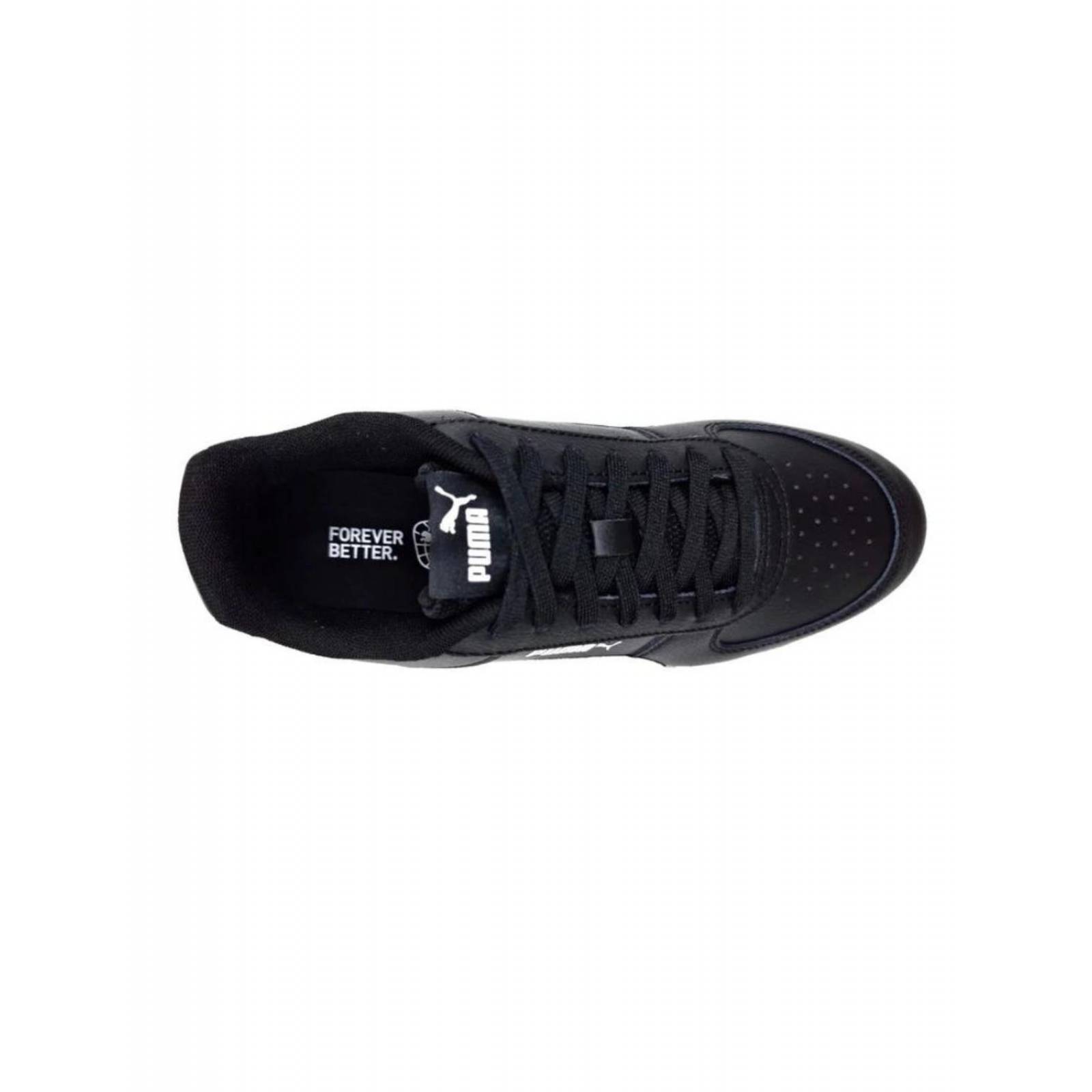 Tenis Puma 38081004 Negro Casual Negro Blanco Caven Hombre