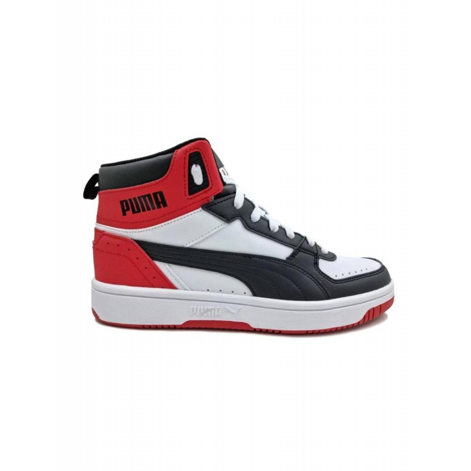Tenis Bicolor De Piel Puma Hombre 37476503 Rebound 25-29 Cm 