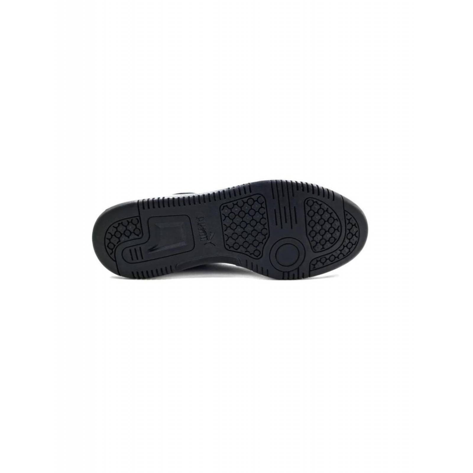 Tenis Puma 36957322 Negro Casual Azul Hombre Rebound Lay 