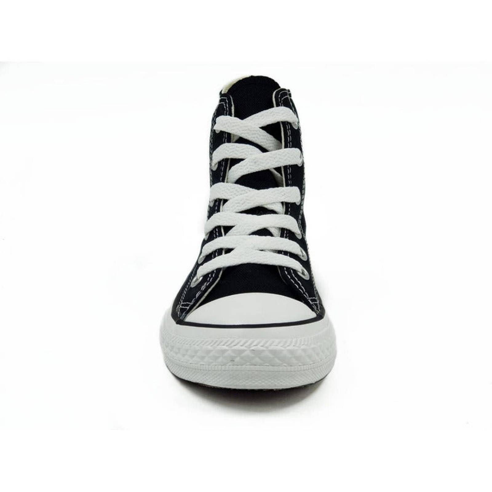 Converse Bota All Star Chuck Para Niños-negro Originales 