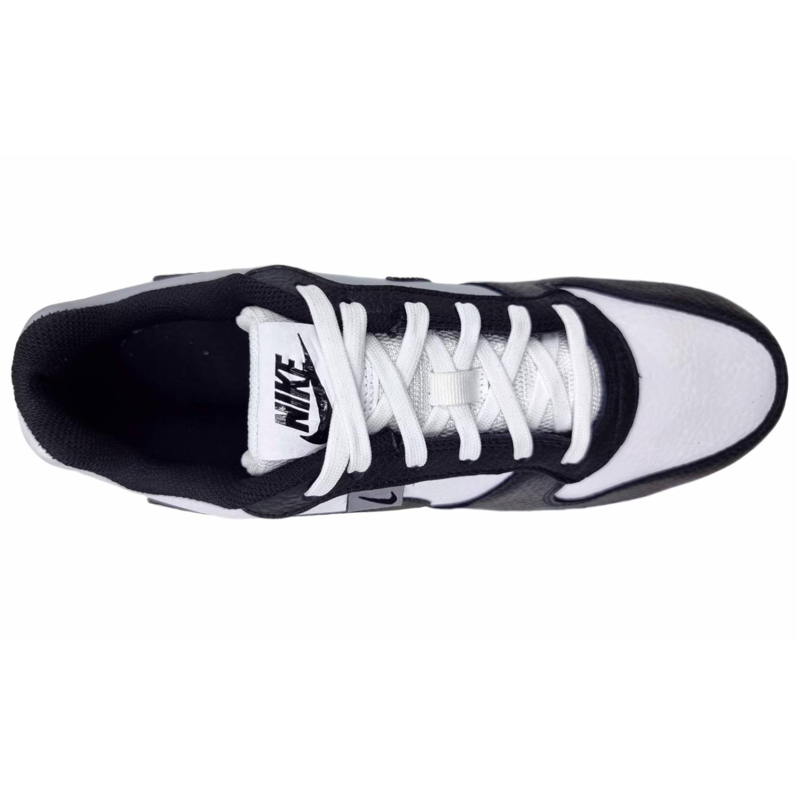 Nike ebernon low discount blanco y negro