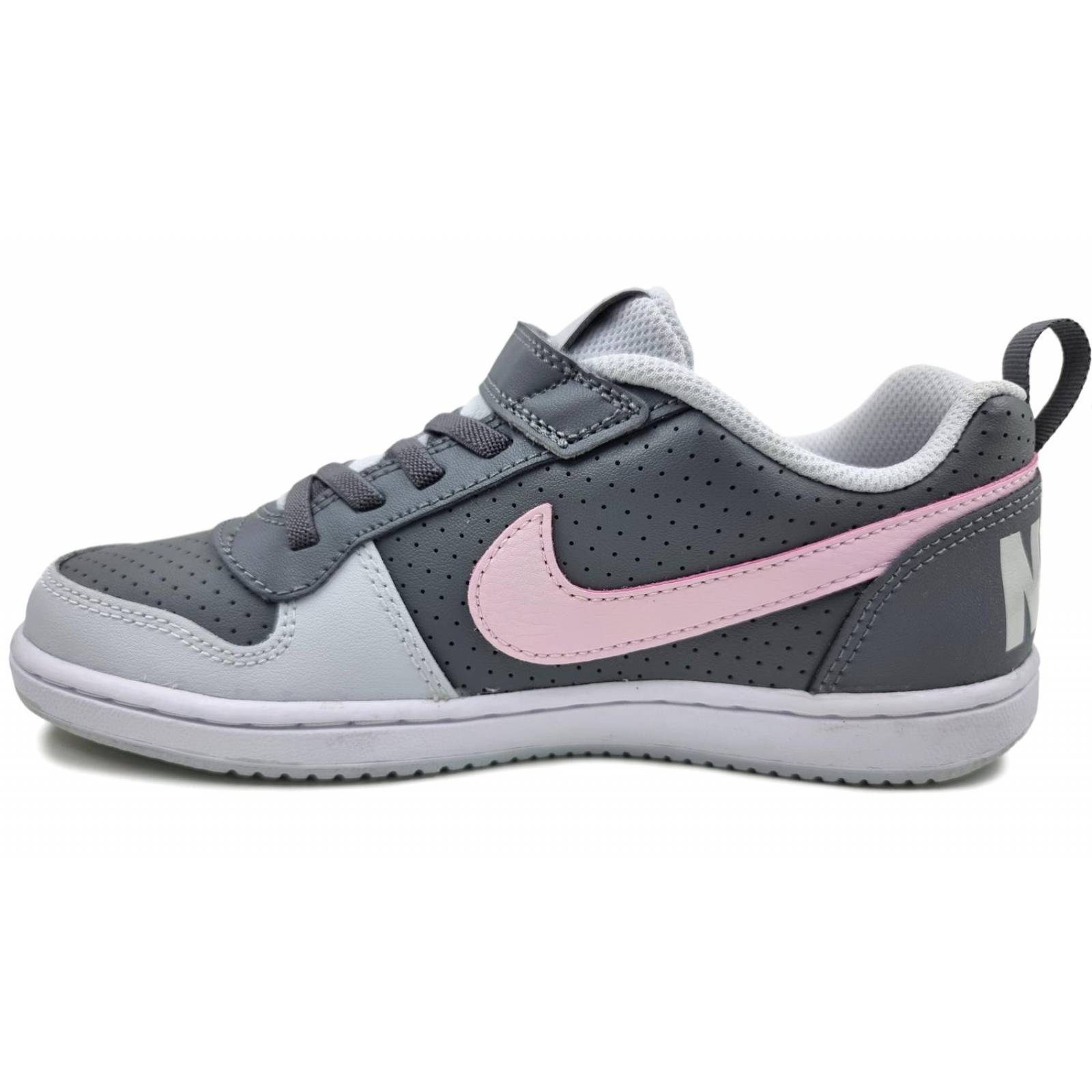 Tenis Nike Court Borough Low Para Niña 870028008 