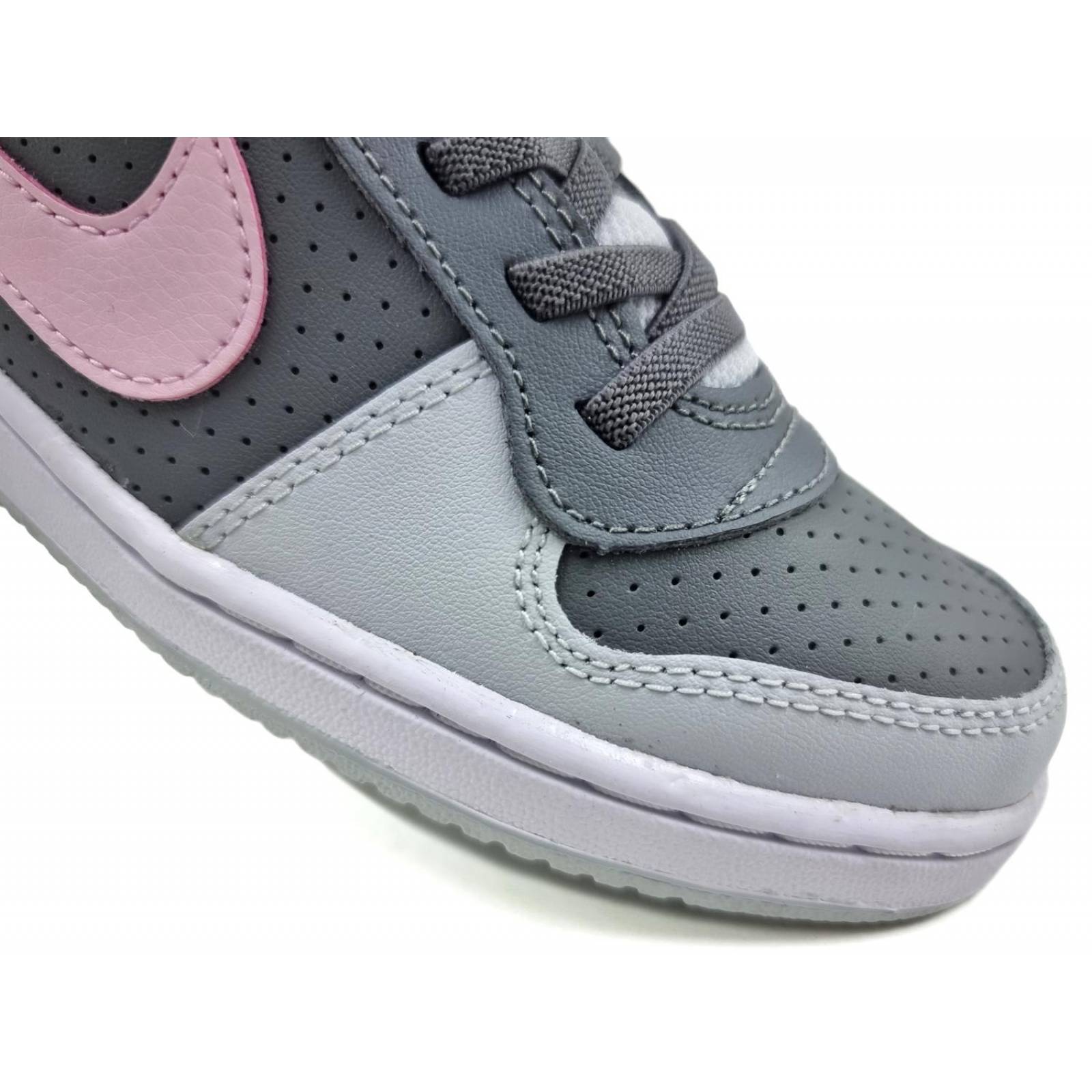 Tenis Nike Court Borough Low Para Niña 870028008 