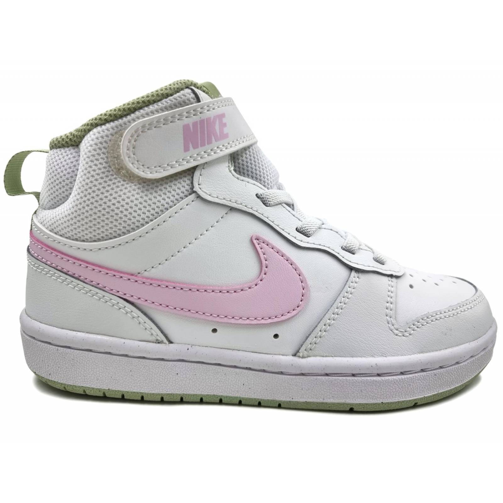Tenis Nike Court Borough Mid 2 Para Niñas CD7783111 