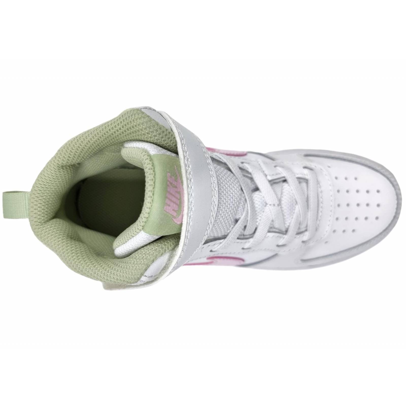 Tenis Nike Court Borough Mid 2 Para Niñas CD7783111 