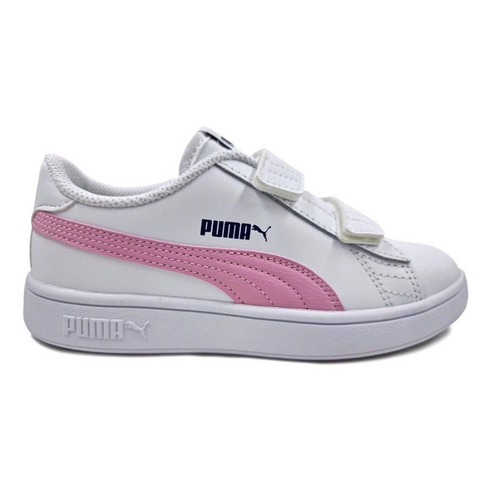 Tenis Para Niñas De Piel Talla 17 21.5 365173 35 Puma Smash 